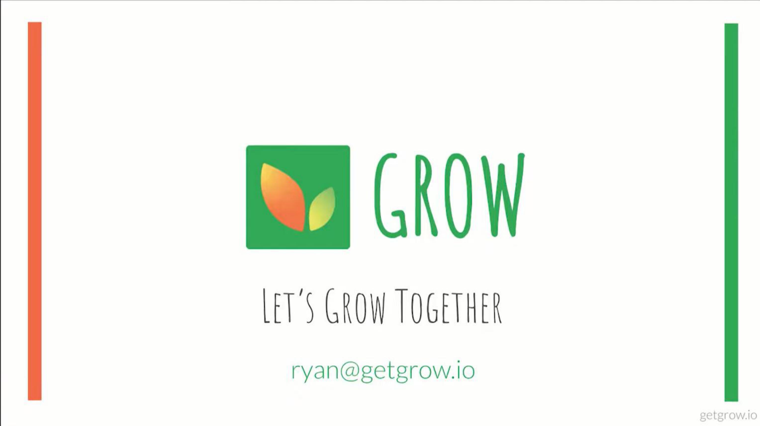 Grow.io Start Up slide image #9