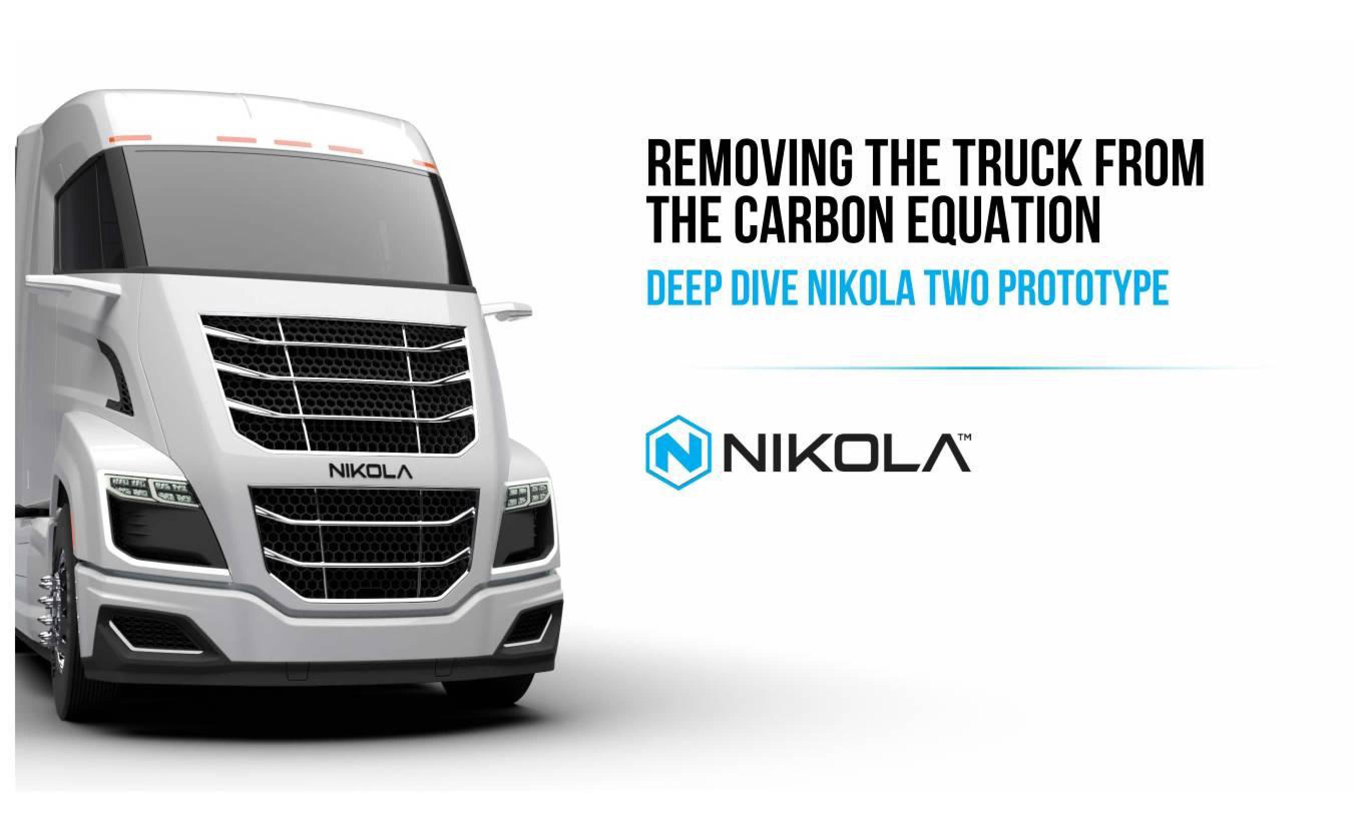 Nikola Investor Day Presentation Deck image