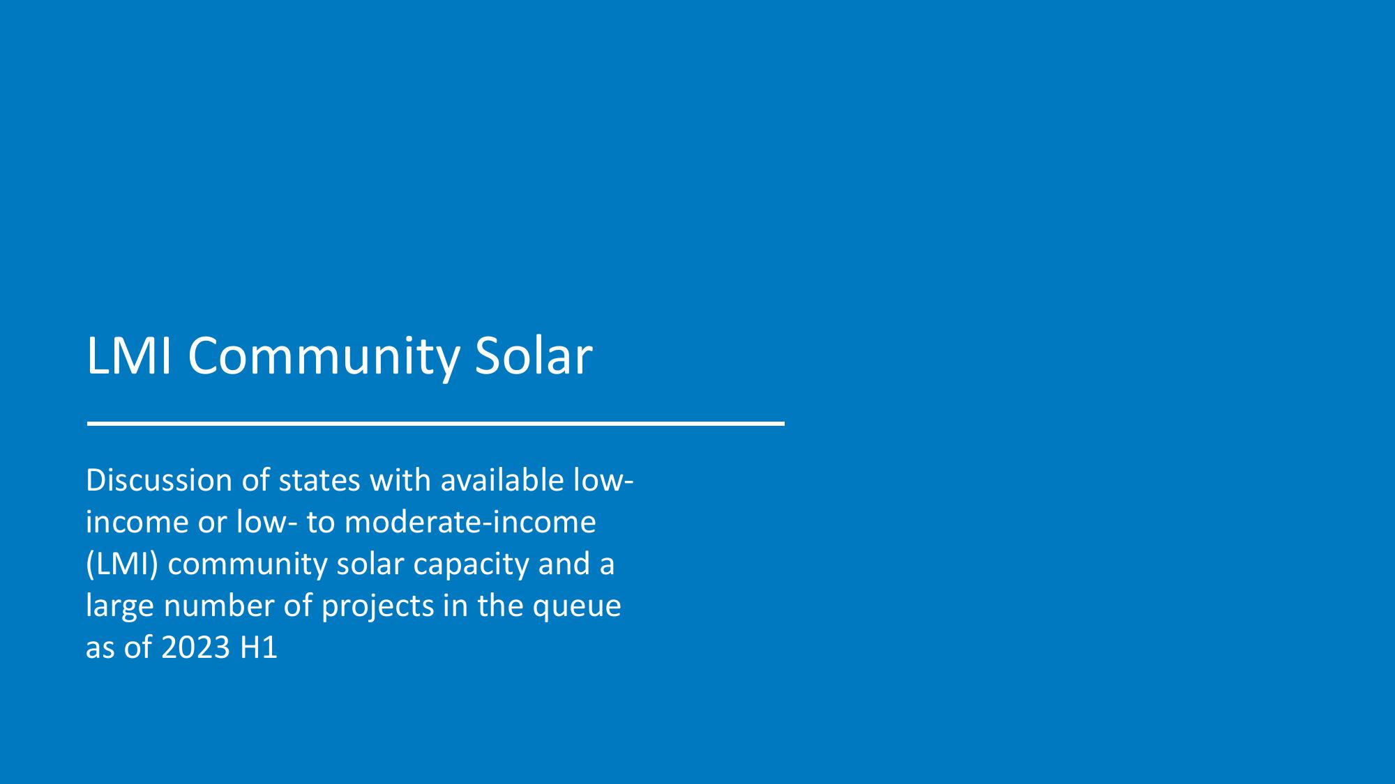 Community Solar Deployment and Subscriptions slide image #29