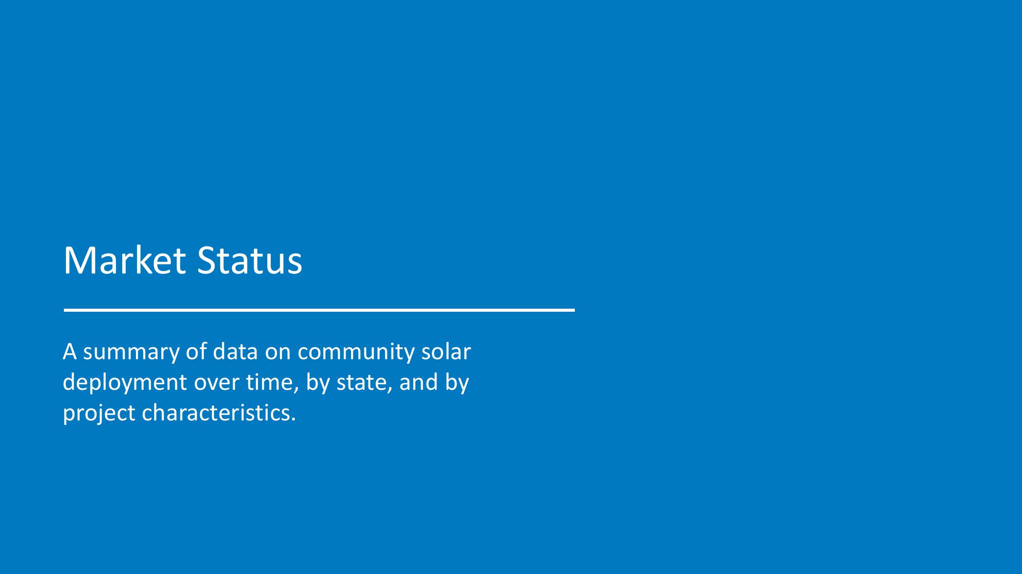 Community Solar Deployment and Subscriptions slide image #4
