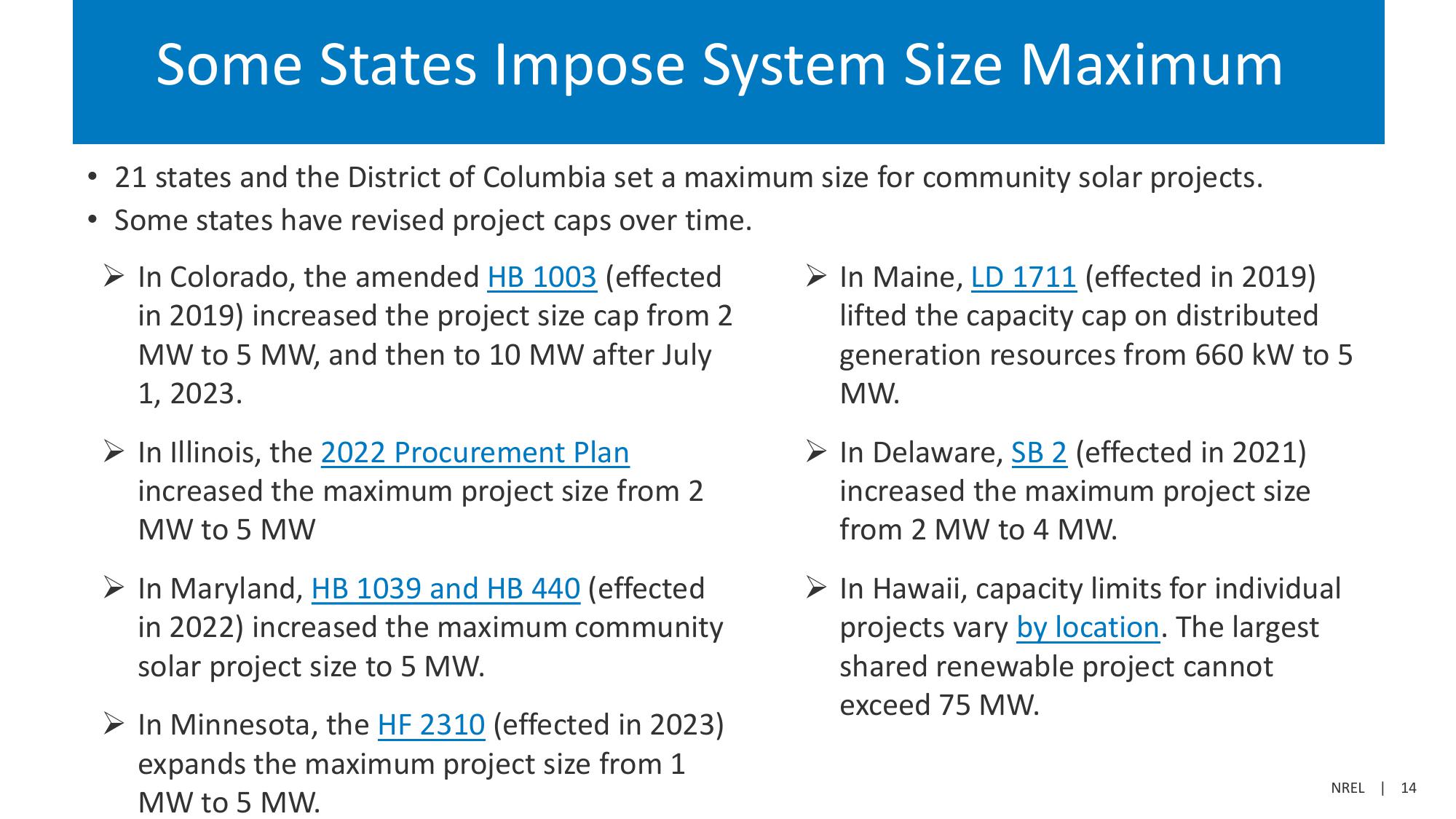 Community Solar Deployment and Subscriptions slide image #14