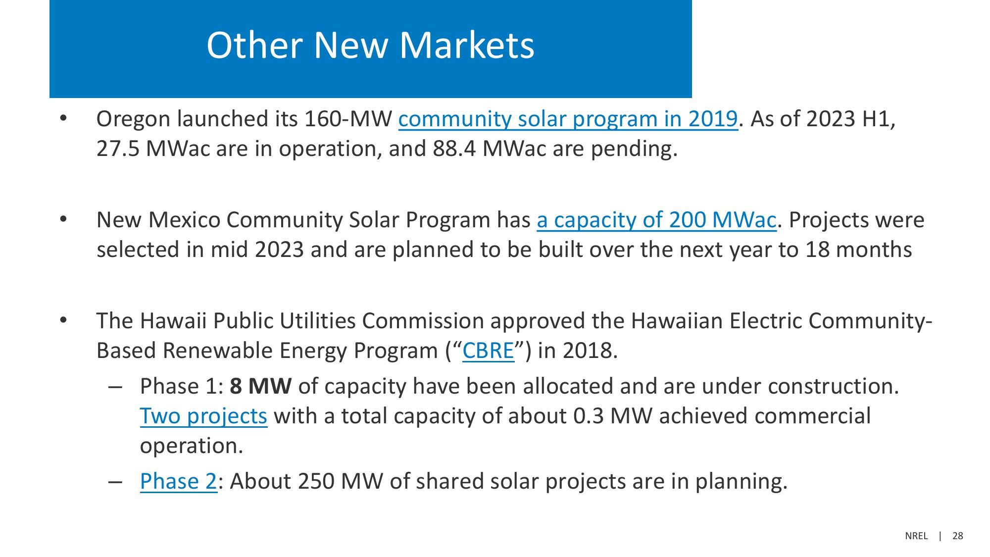 Community Solar Deployment and Subscriptions slide image #28