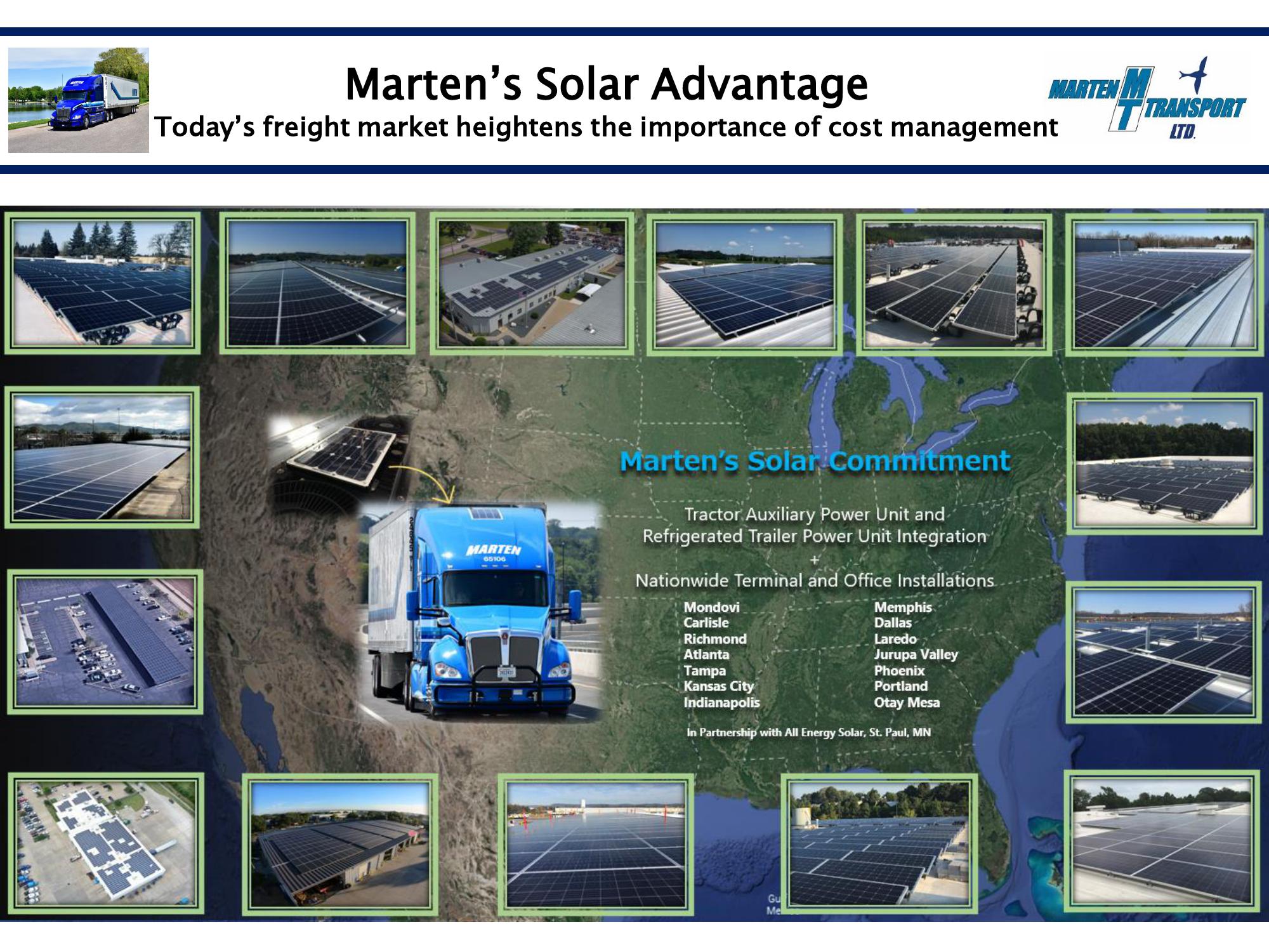 Marten Transport Results Presentation Deck slide image #7