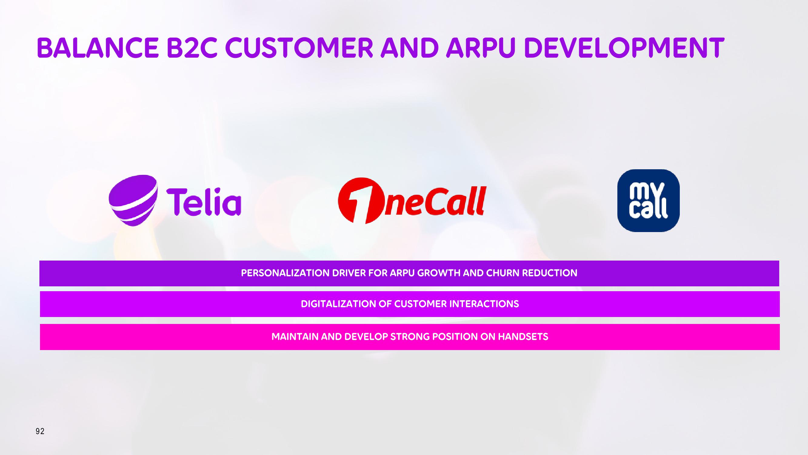 Telia Company Investor Day Presentation Deck slide image #92