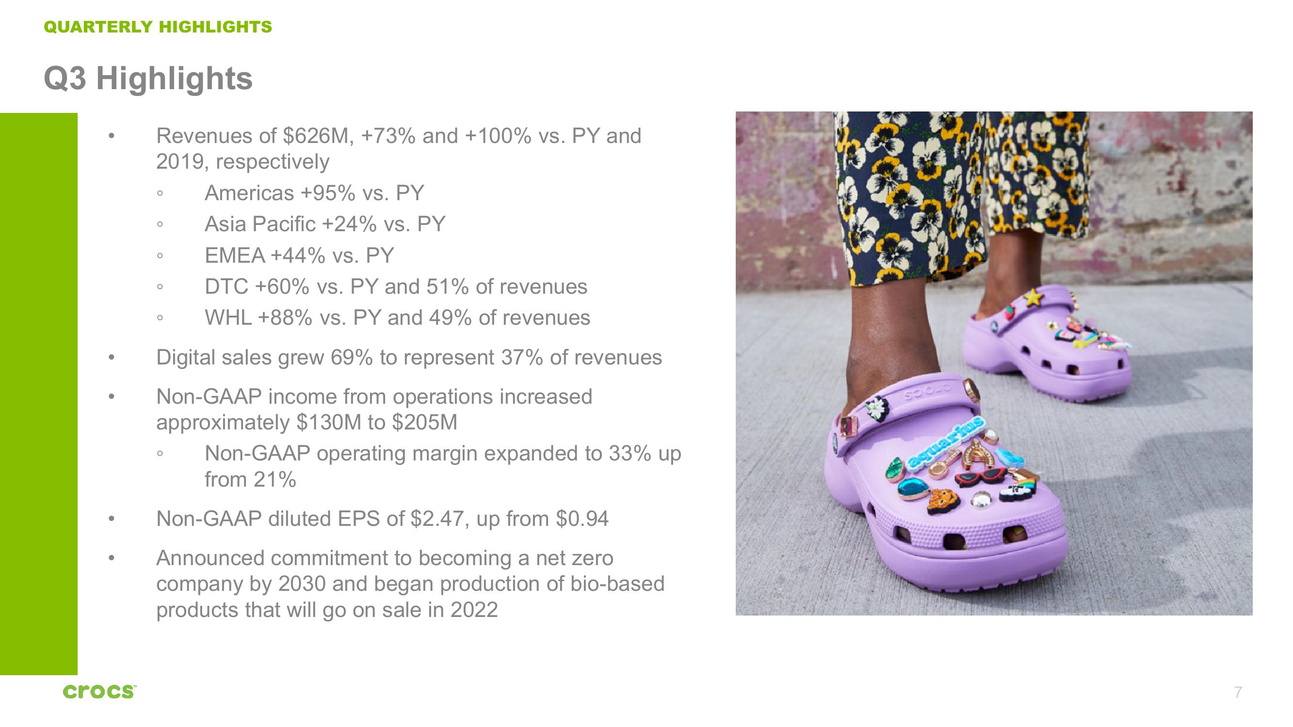 Crocs Investor Presentation Deck slide image #7