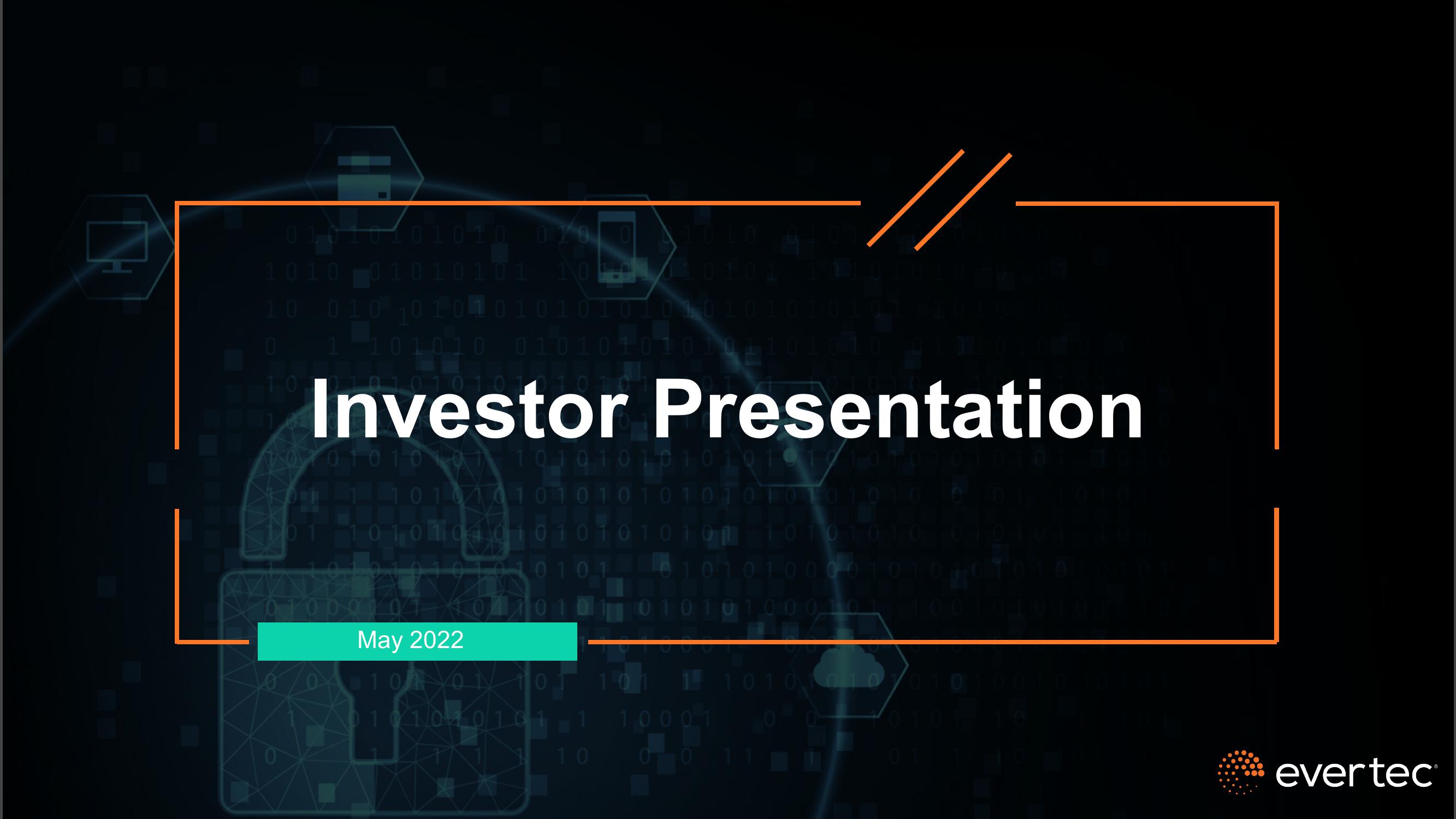 Investor Presentation image