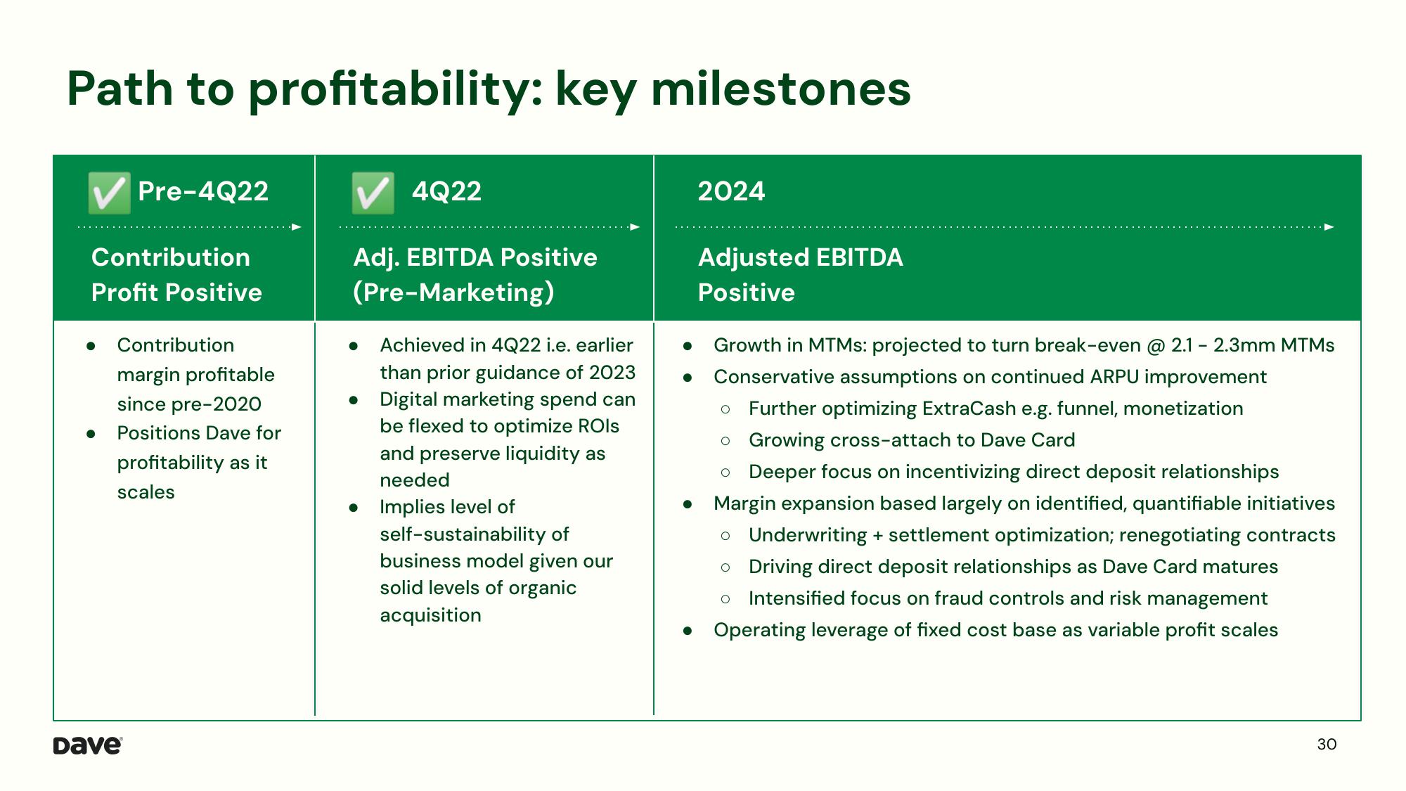 Dave Investor Presentation Deck slide image #30