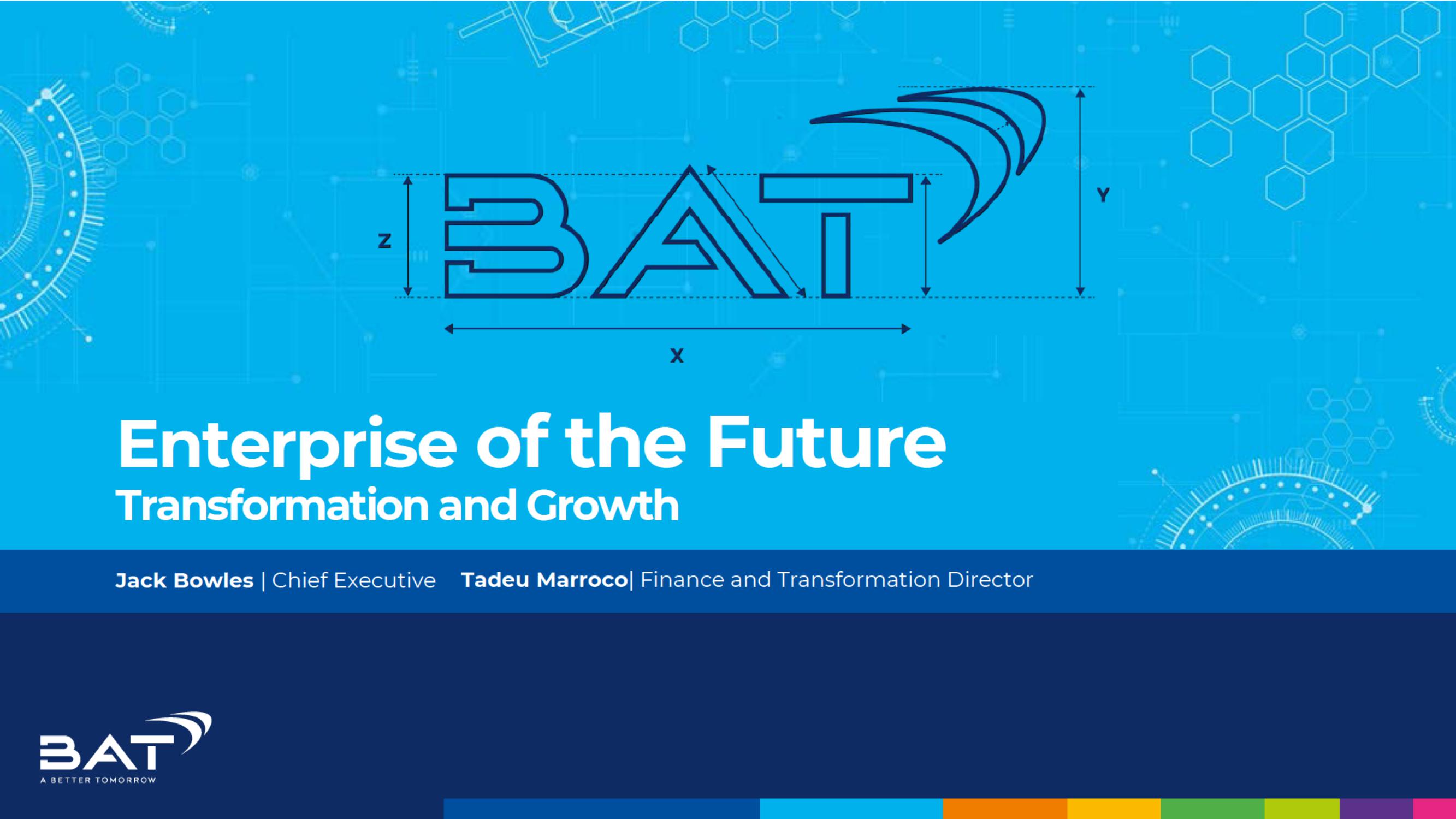 BAT Investor Conference Presentation Deck image