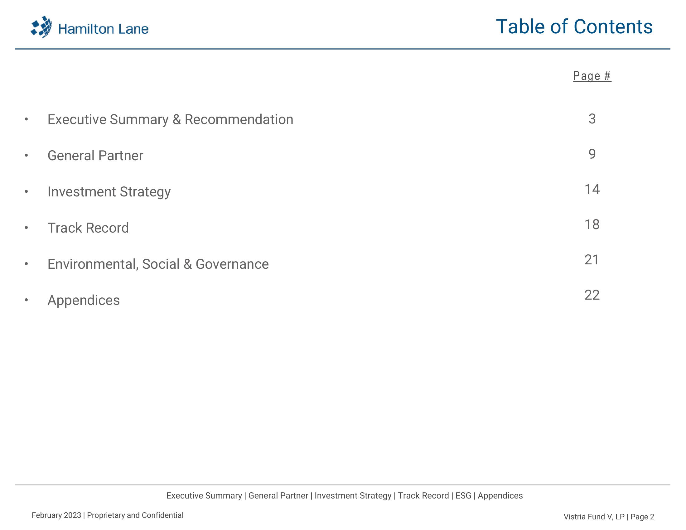 Hamilton Lane Investment Deck slide image #3