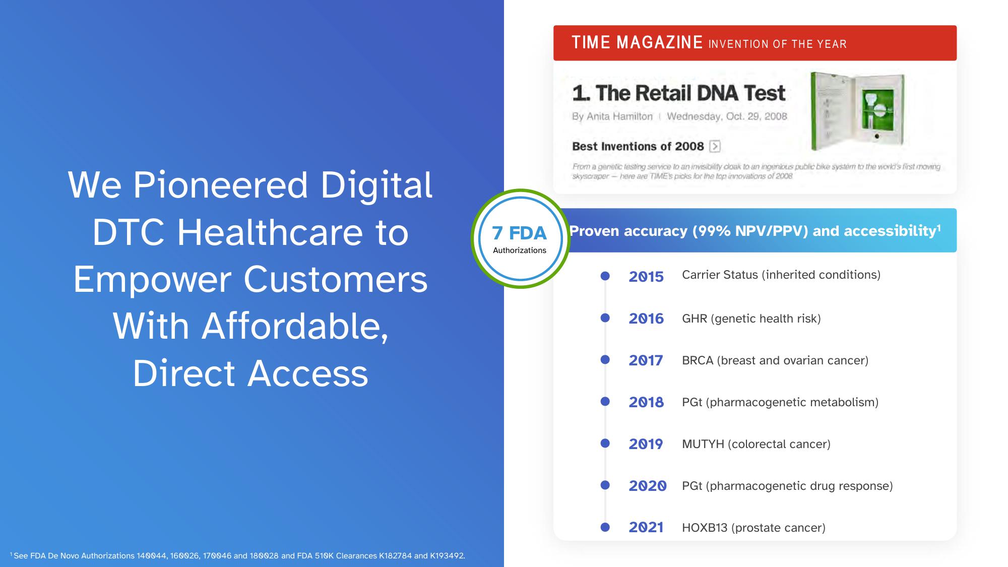 23andMe Investor Presentation Deck slide image #7