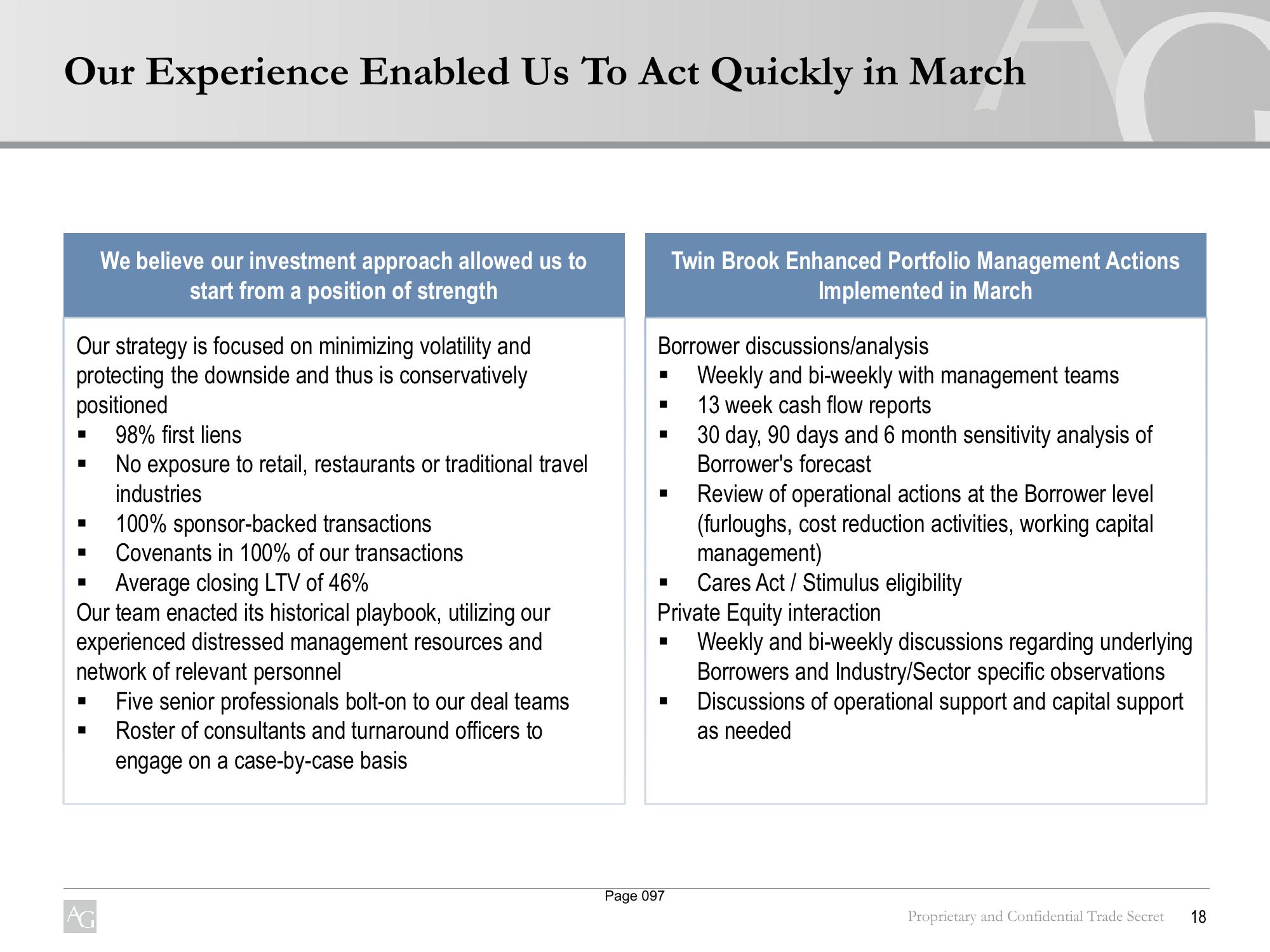 Experienced Senior Team Overview slide image #19