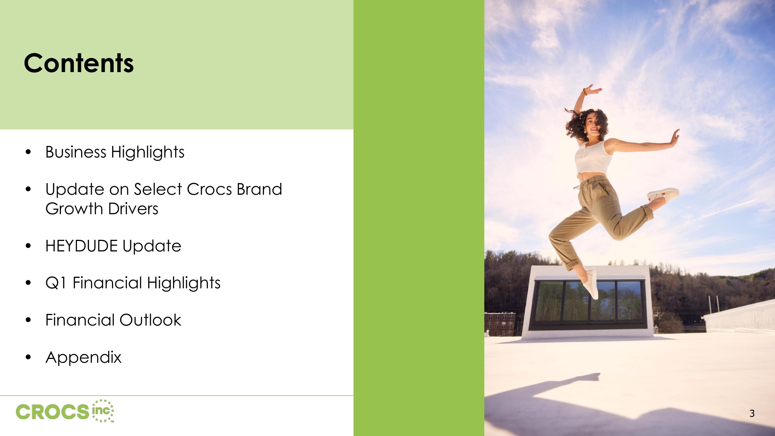 Crocs Results Presentation Deck slide image #3