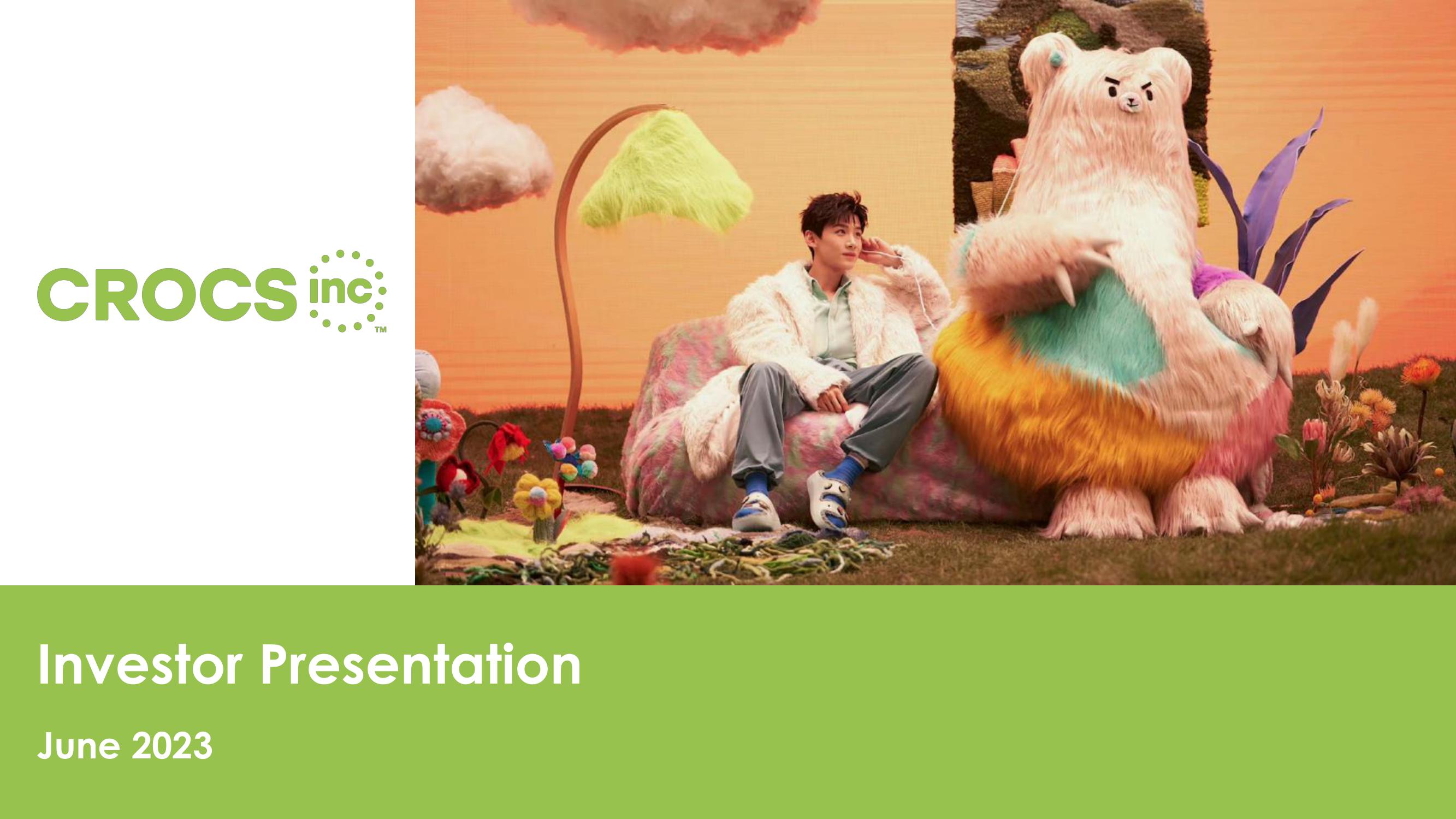 Crocs Results Presentation Deck image