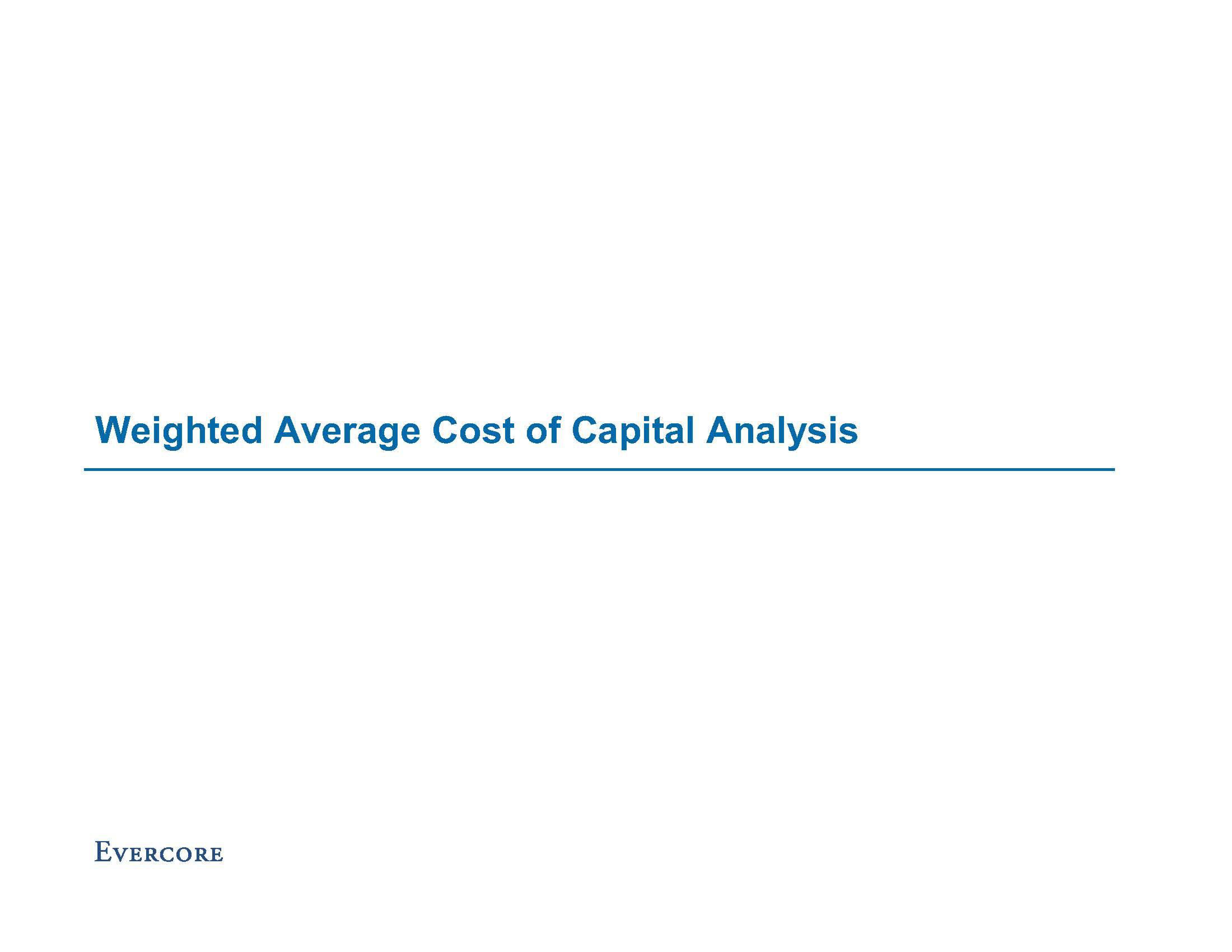 Evercore Investment Banking Pitch Book slide image #60