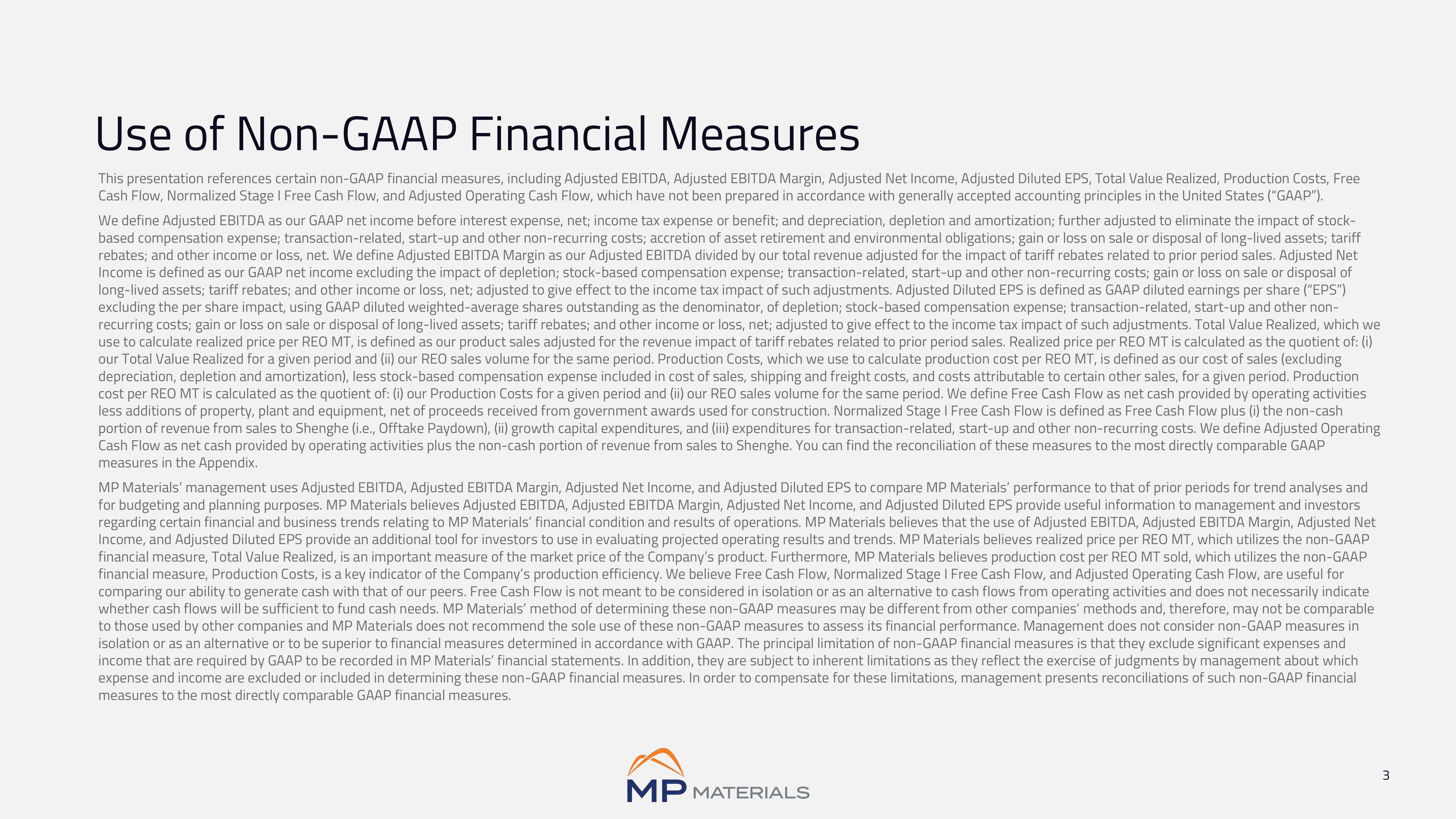 MP Materials Investor Conference Presentation Deck slide image #3