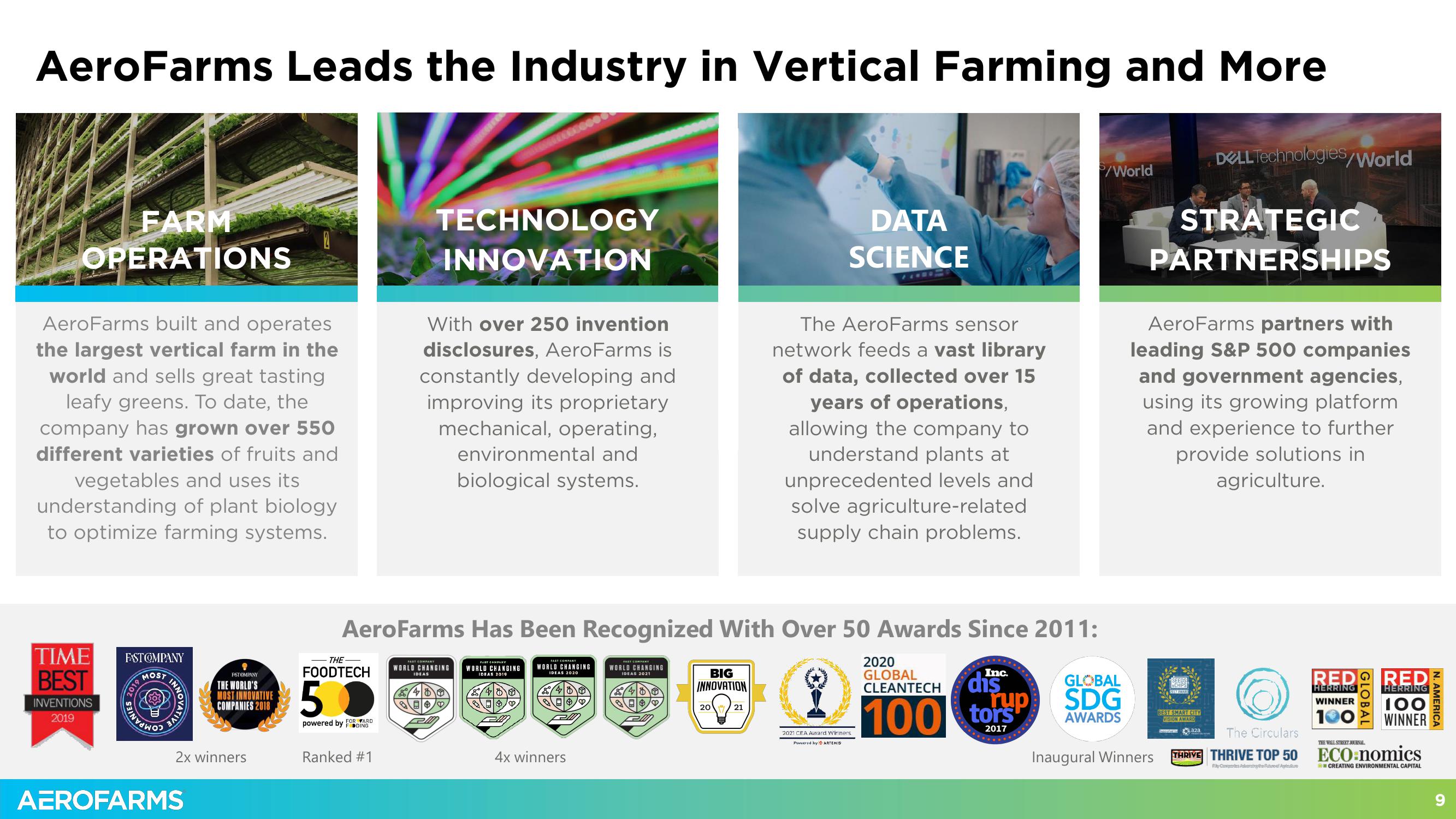 AeroFarms SPAC Presentation Deck slide image #9