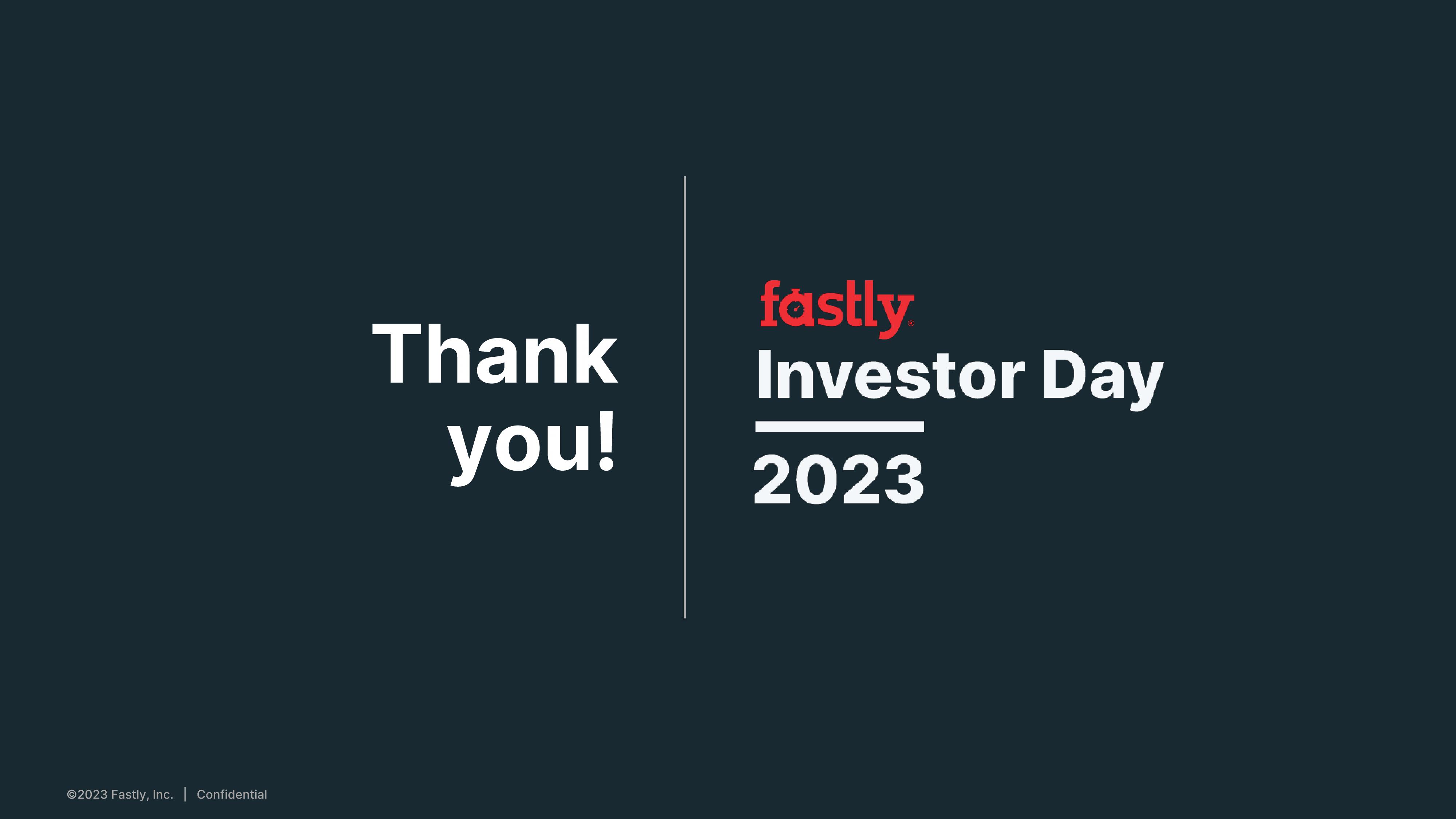 Fastly Investor Day Presentation Deck slide image #90