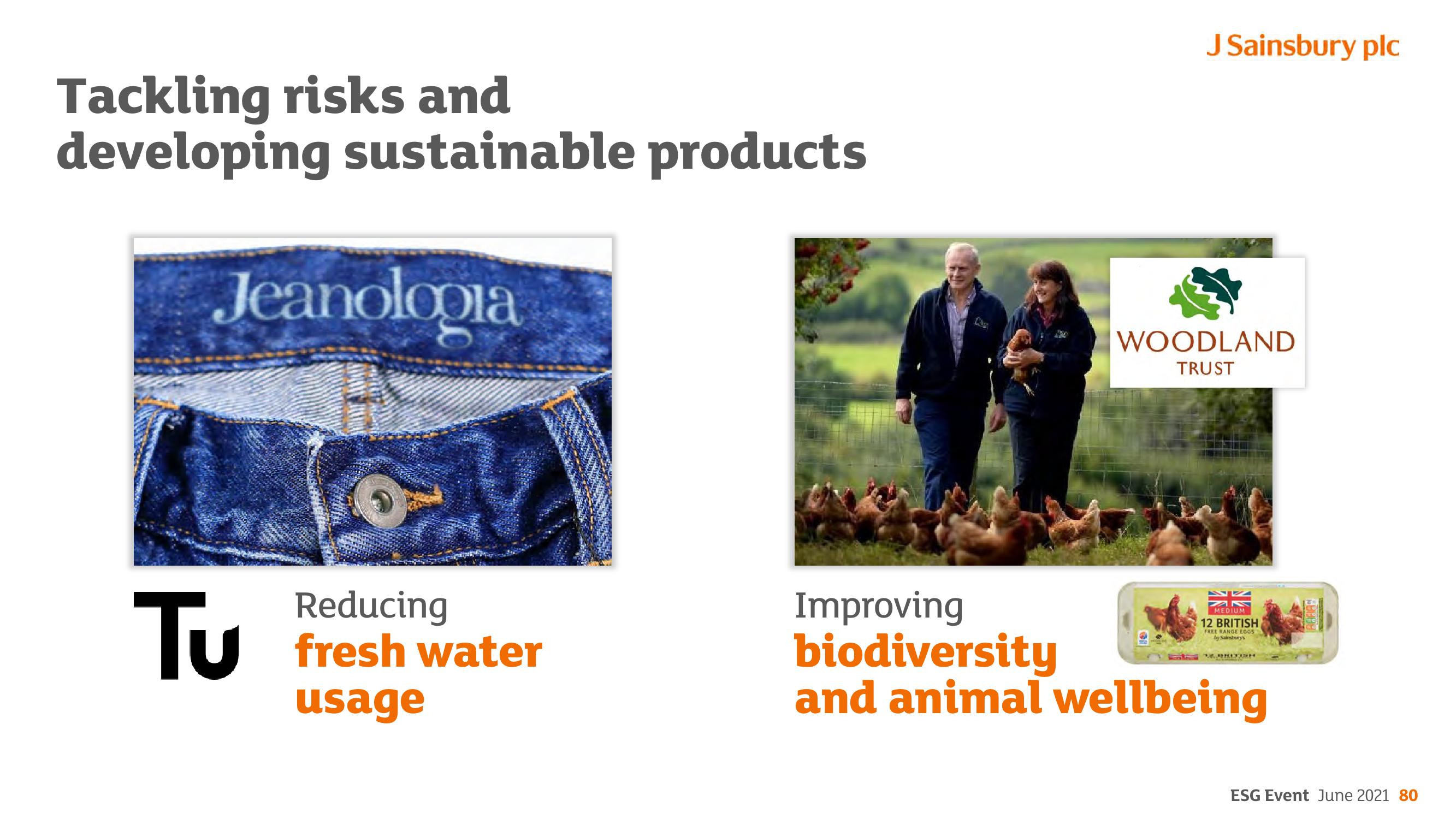 Sainsbury's ESG slide image #80