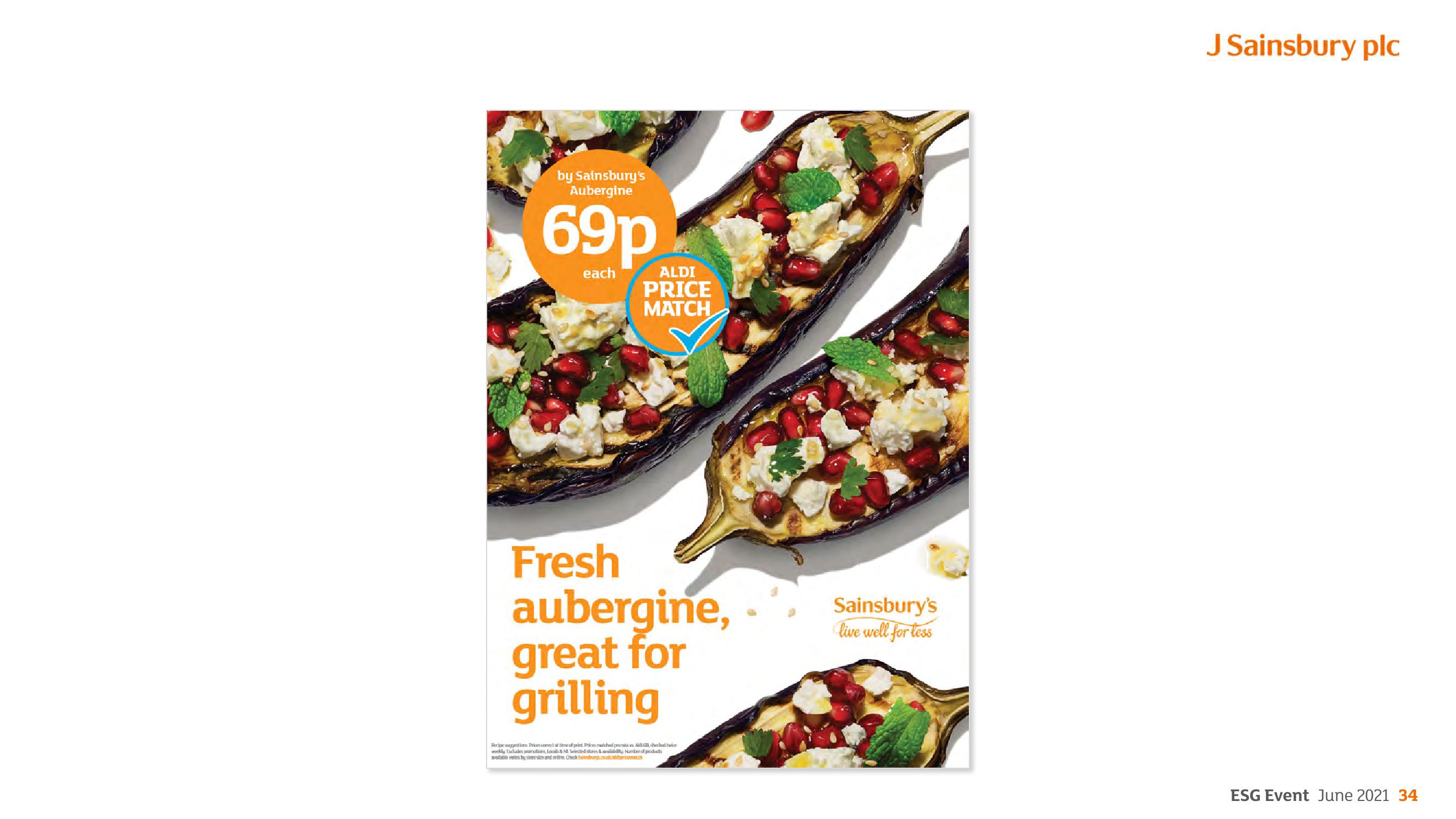 Sainsbury's ESG slide image #34