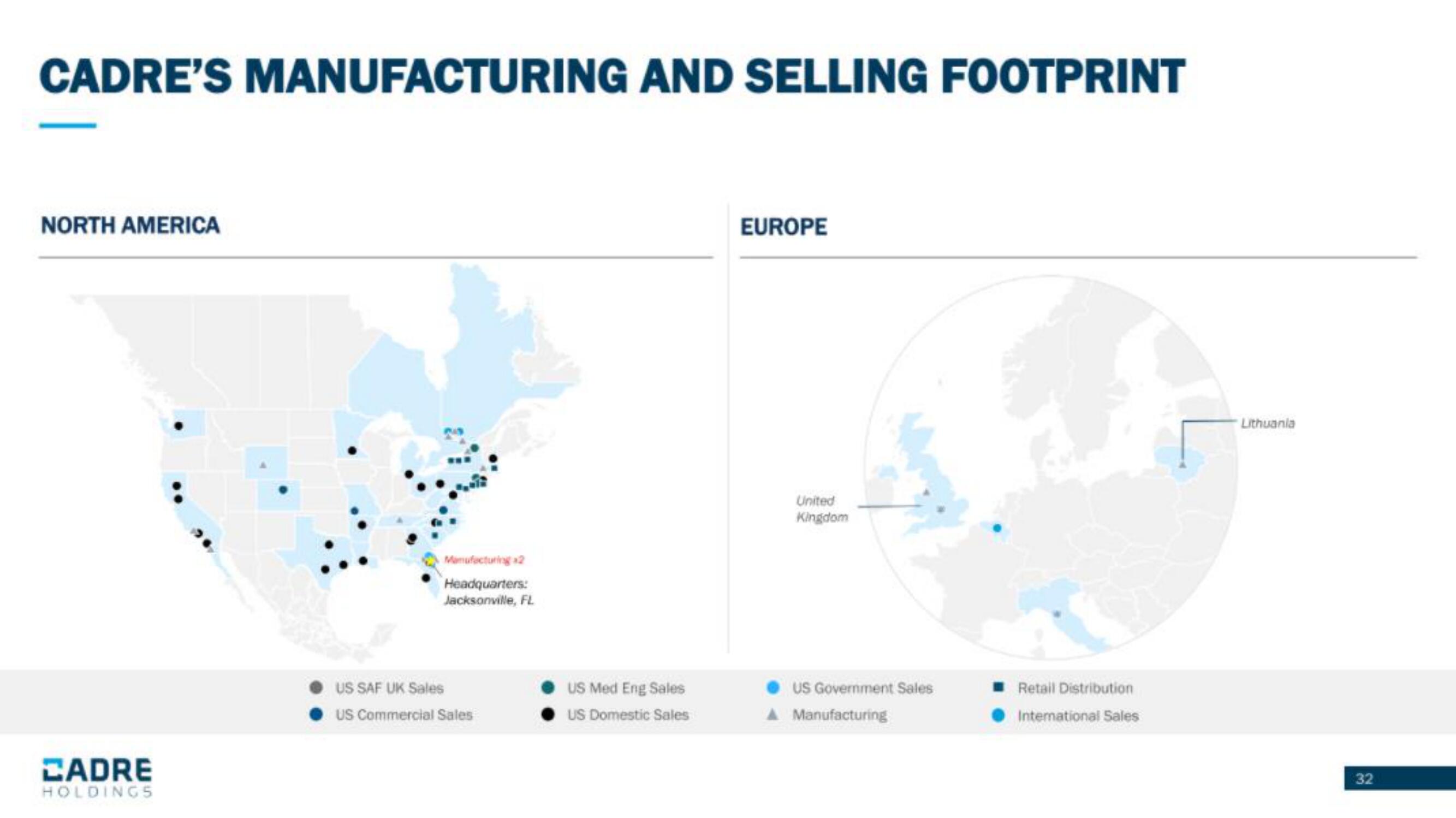 Cadre Holdings IPO Presentation Deck slide image #32