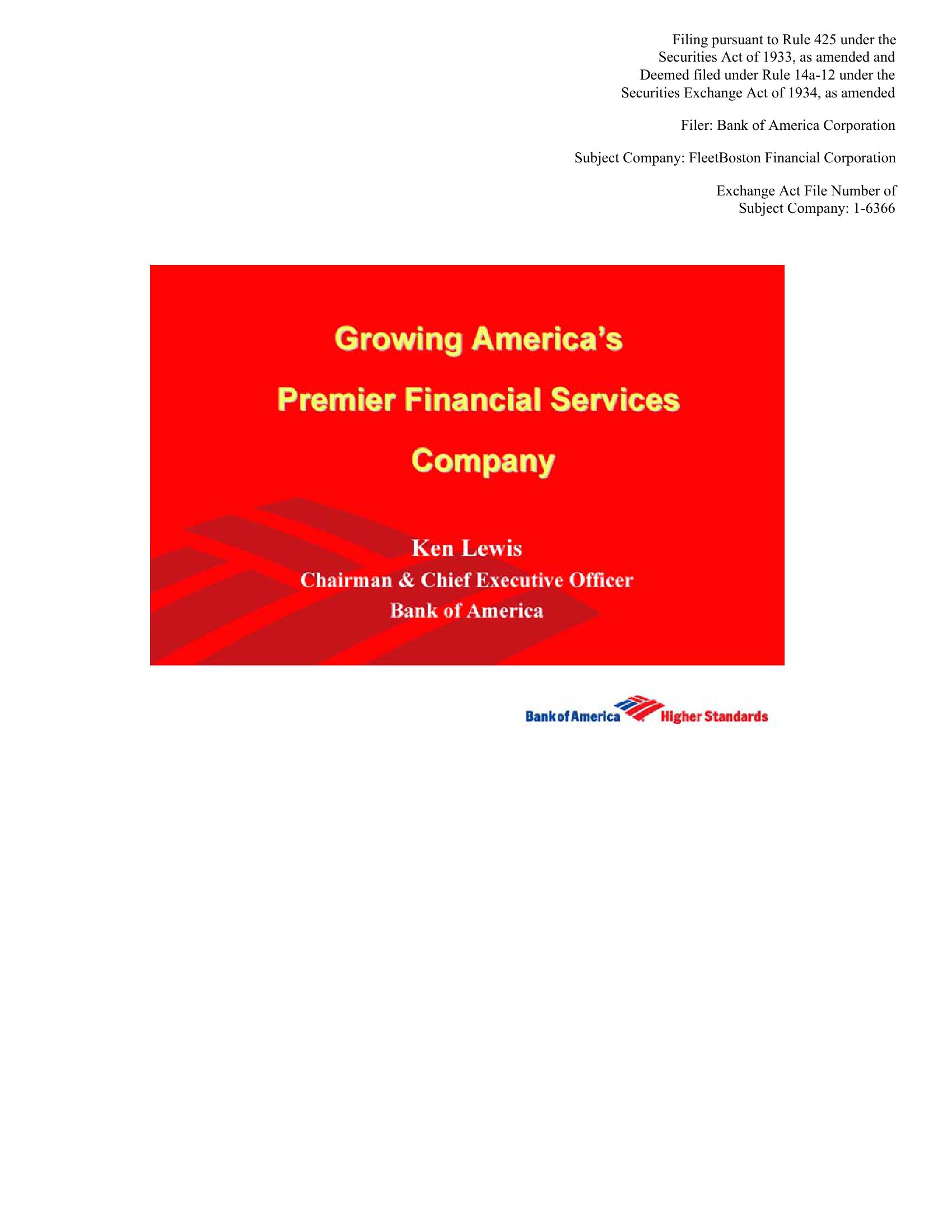 Growing America's Premier Financial Services Company image