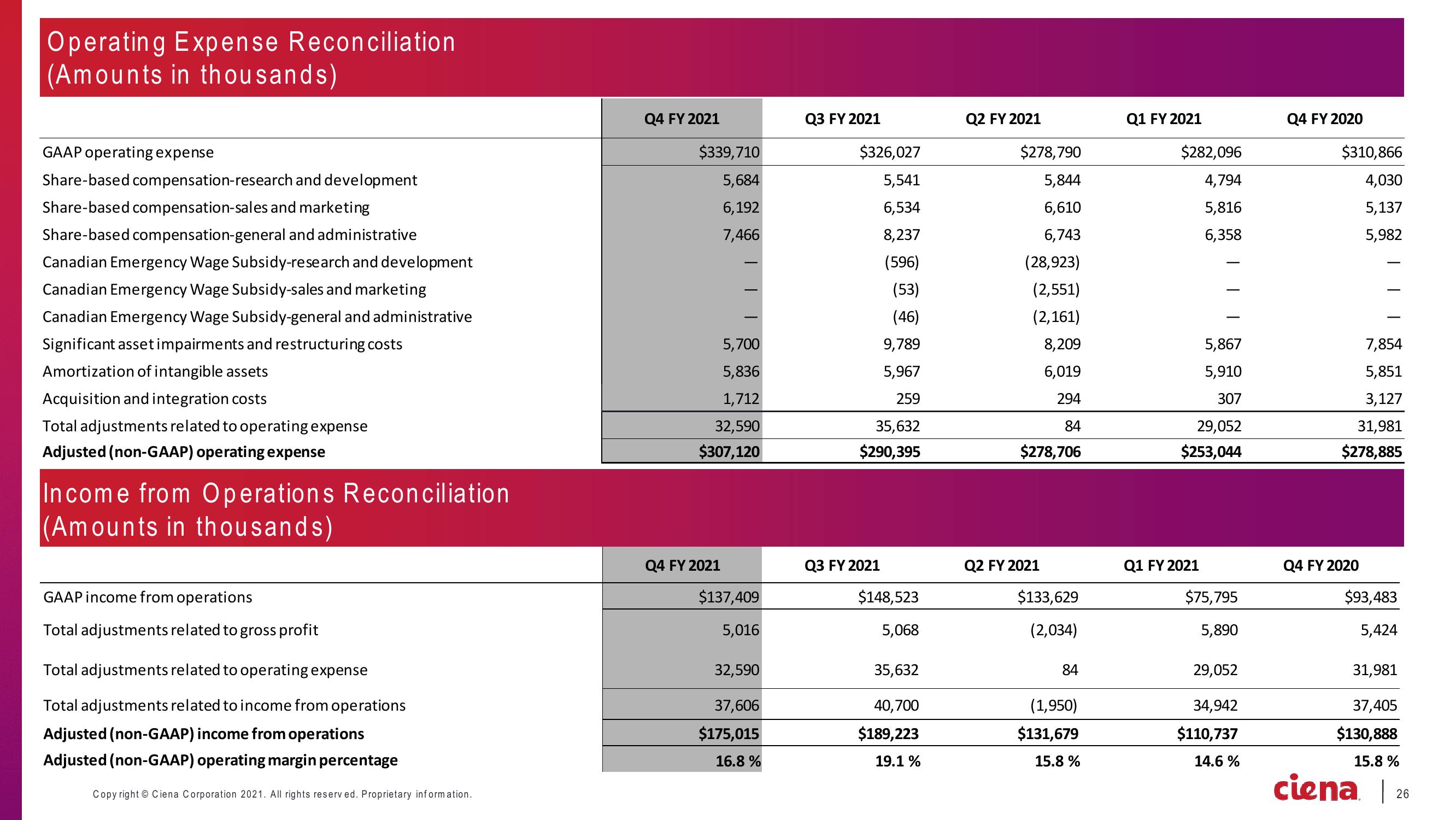 Ciena Corporation Earnings Presentation slide image #26