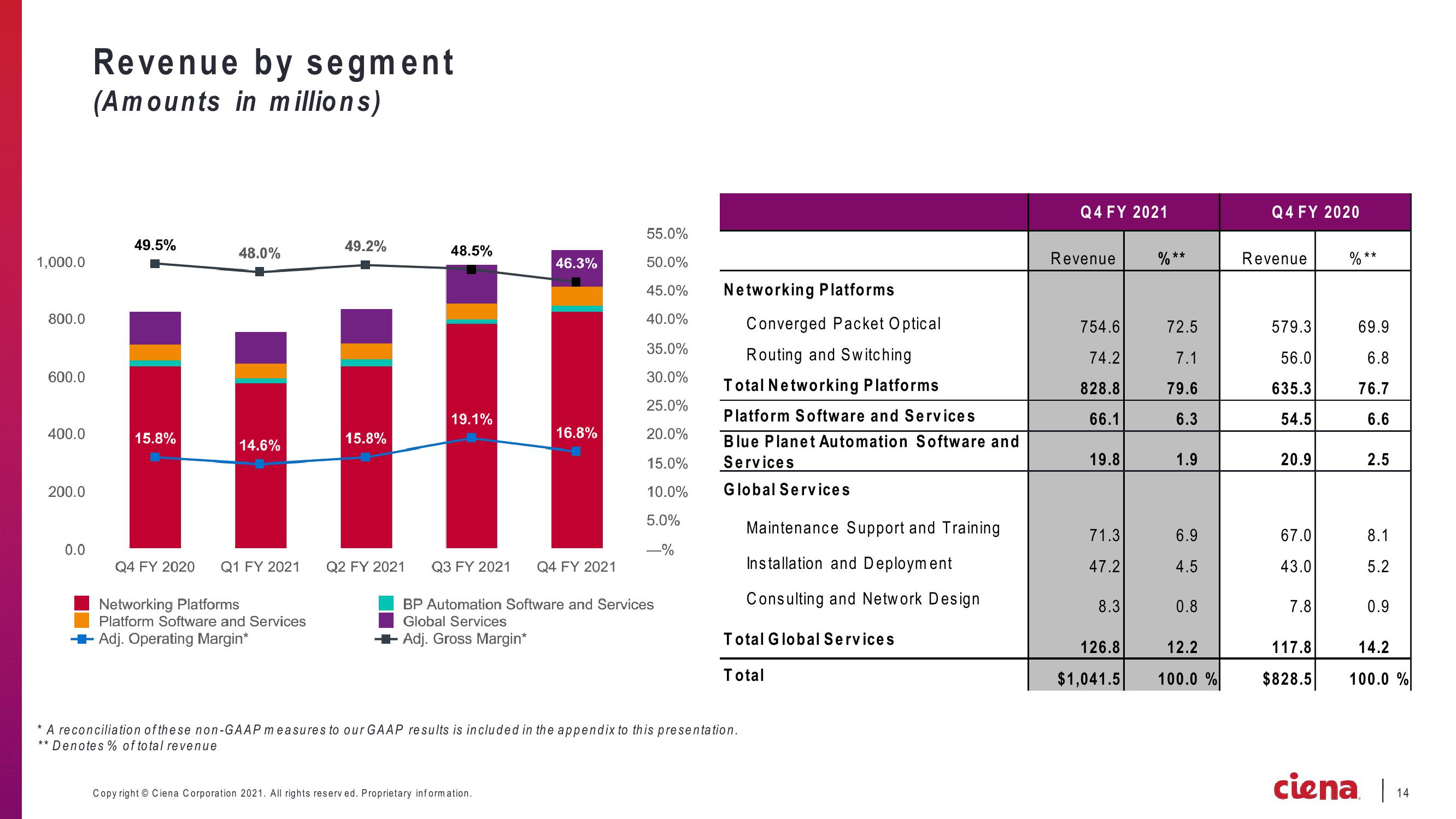 Ciena Corporation Earnings Presentation slide image #14