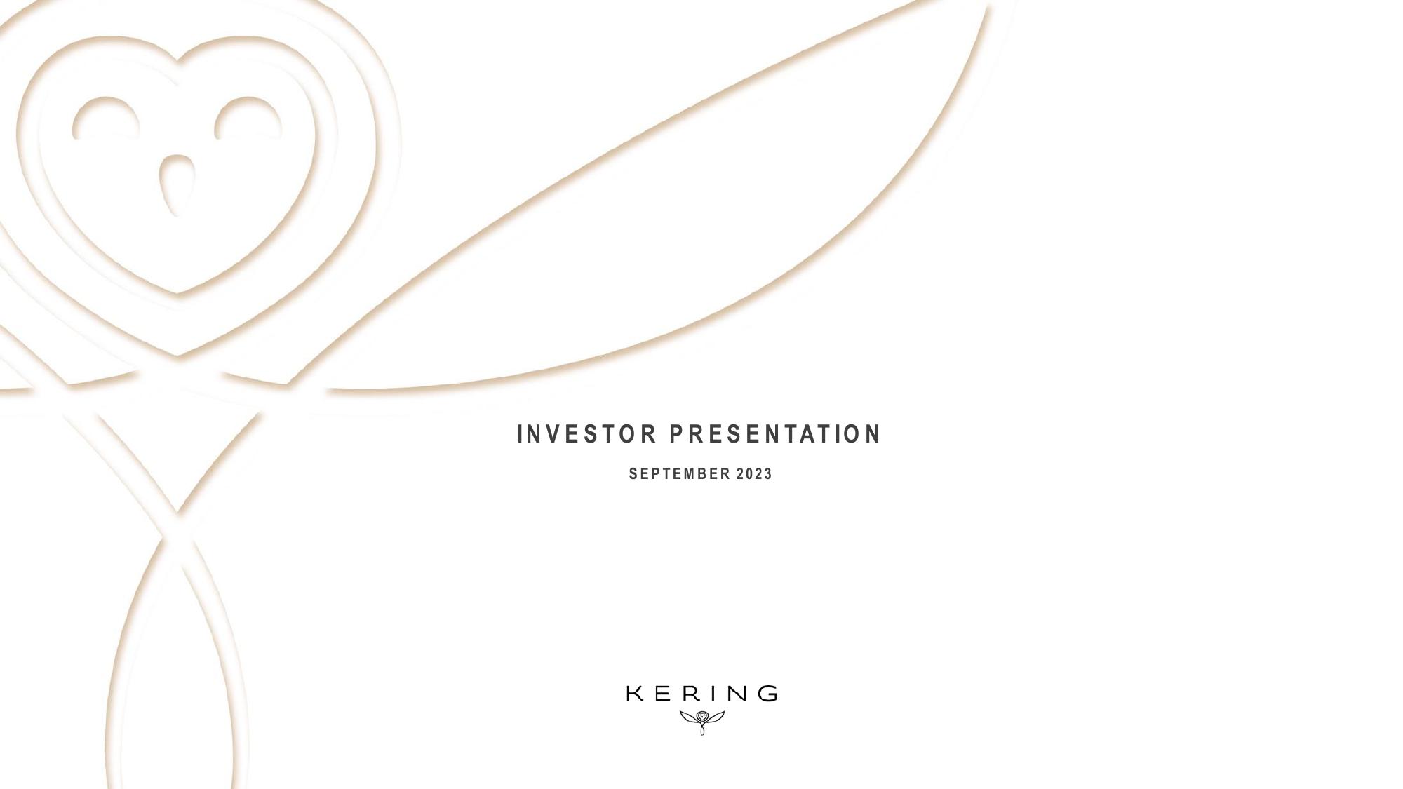 Kering Investor Presentation Deck image