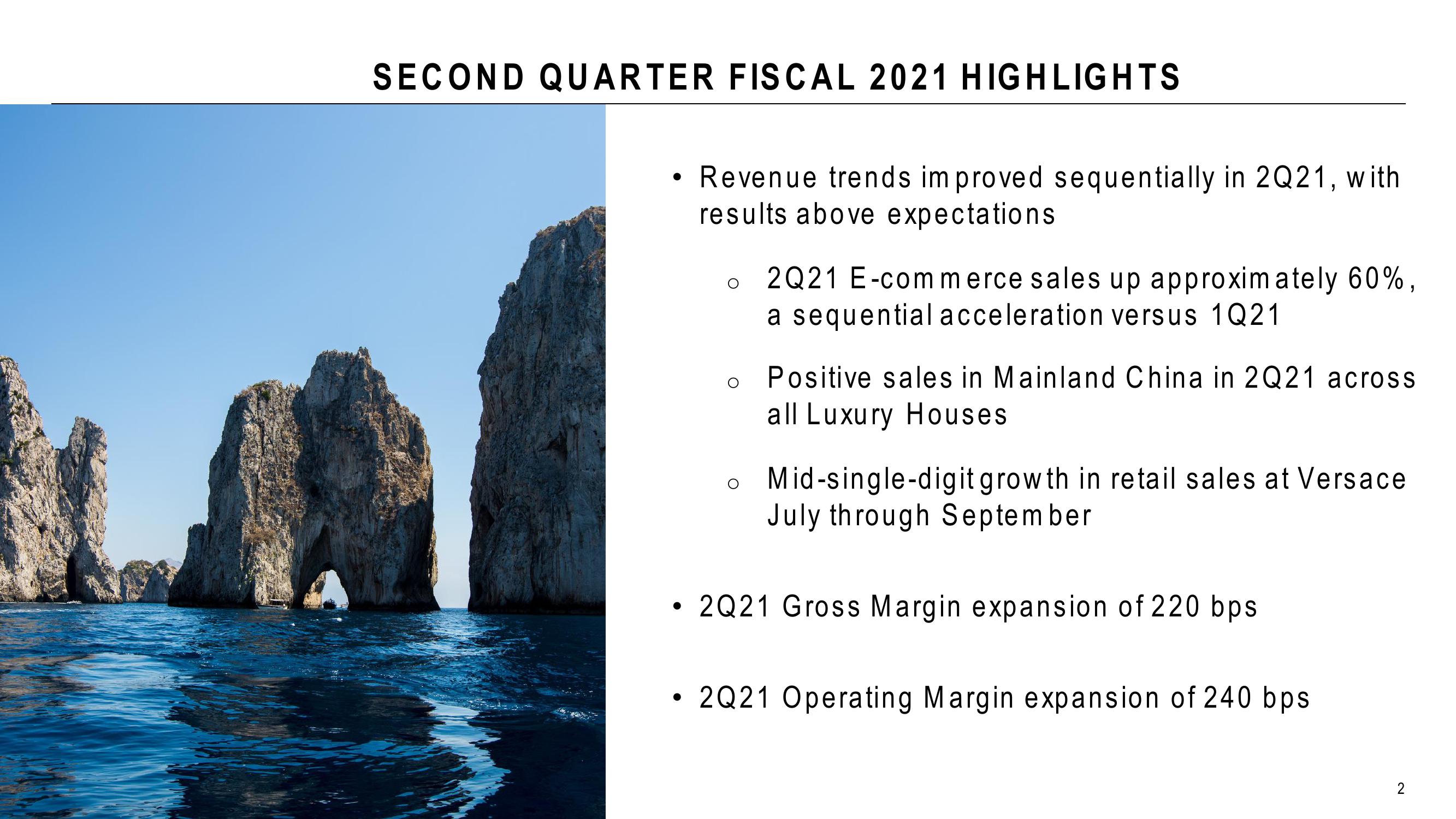 Capri Holdings Results Presentation Deck slide image #2