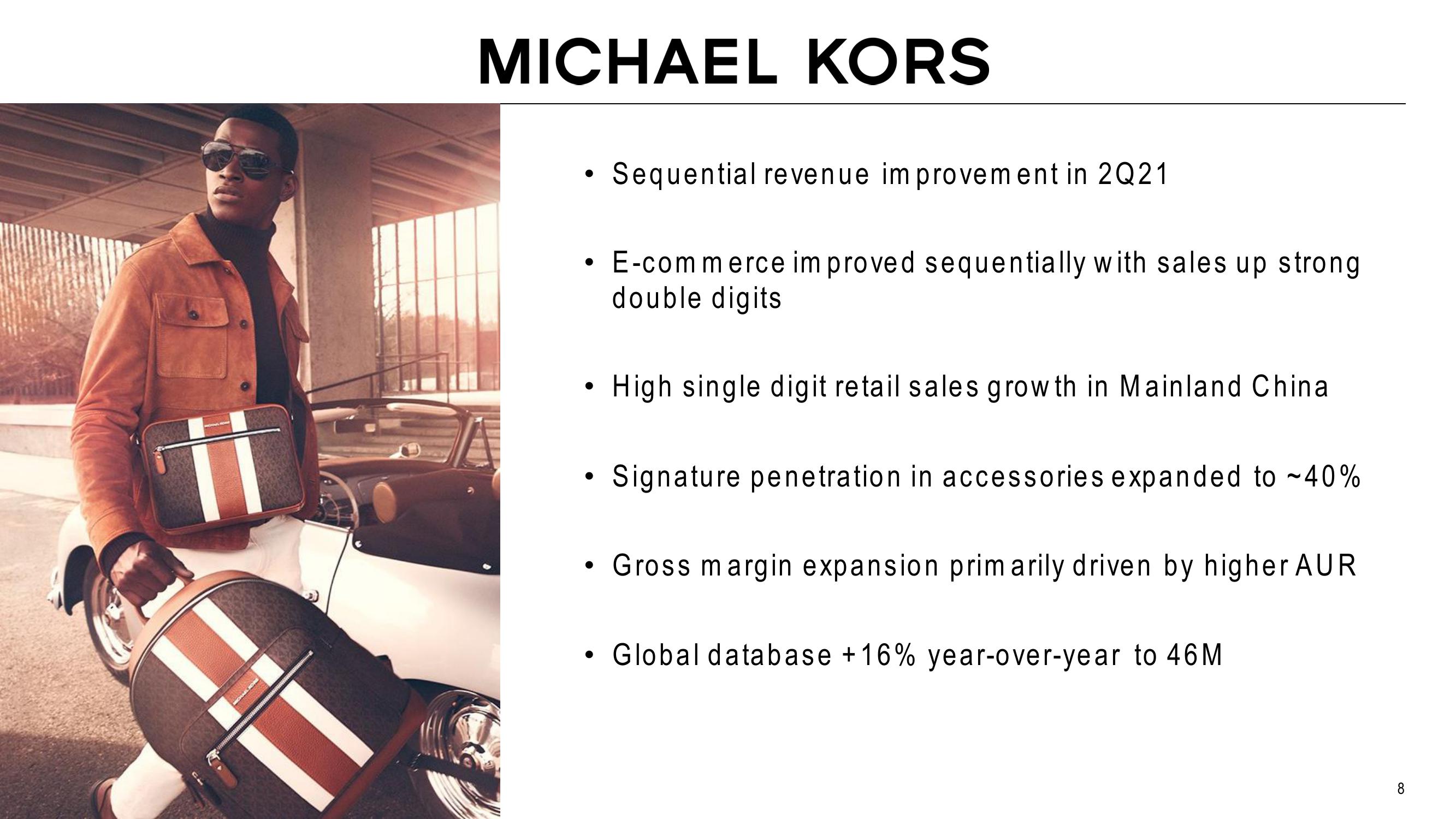 Capri Holdings Results Presentation Deck slide image #8