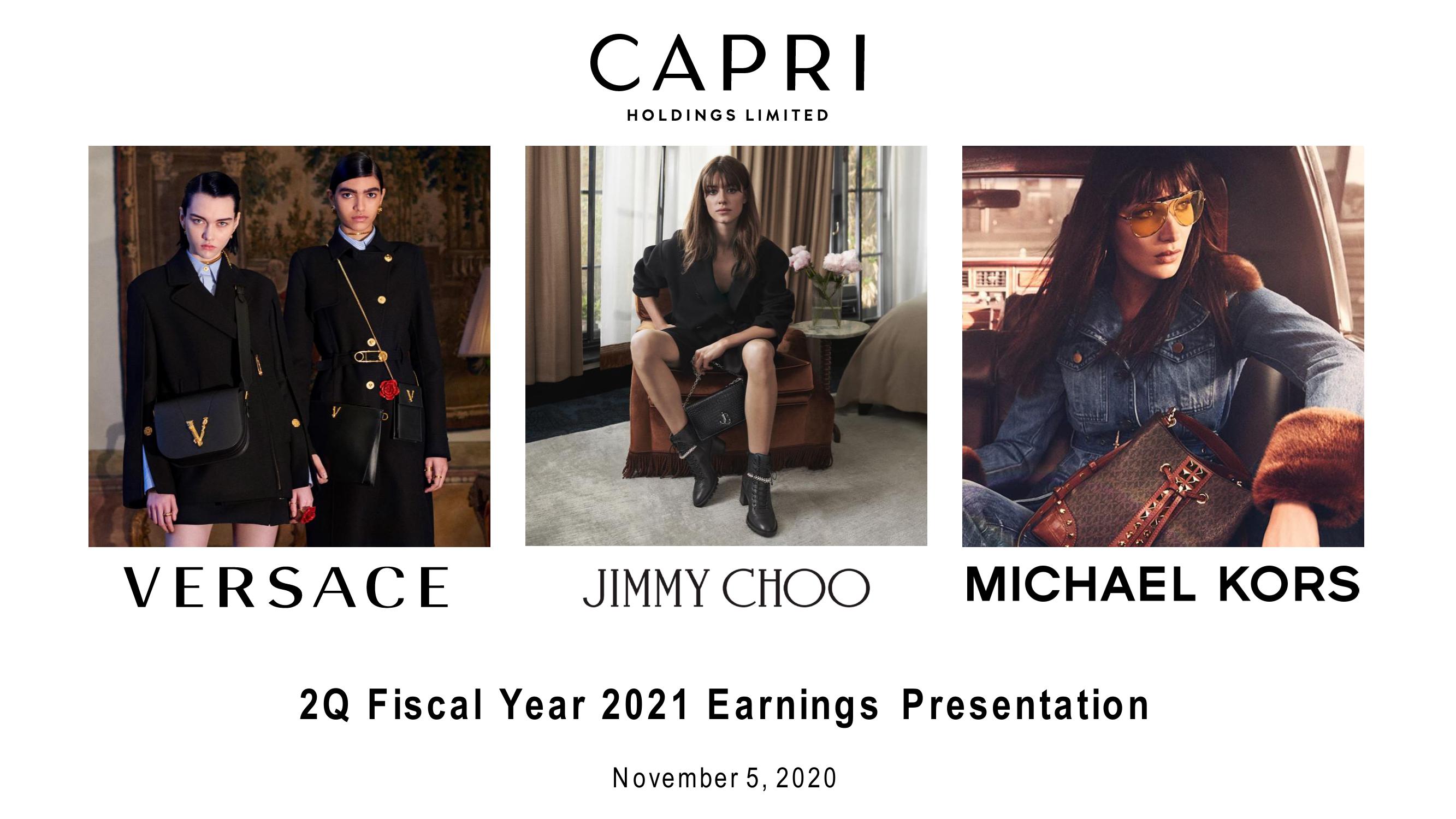 Capri Holdings Results Presentation Deck image