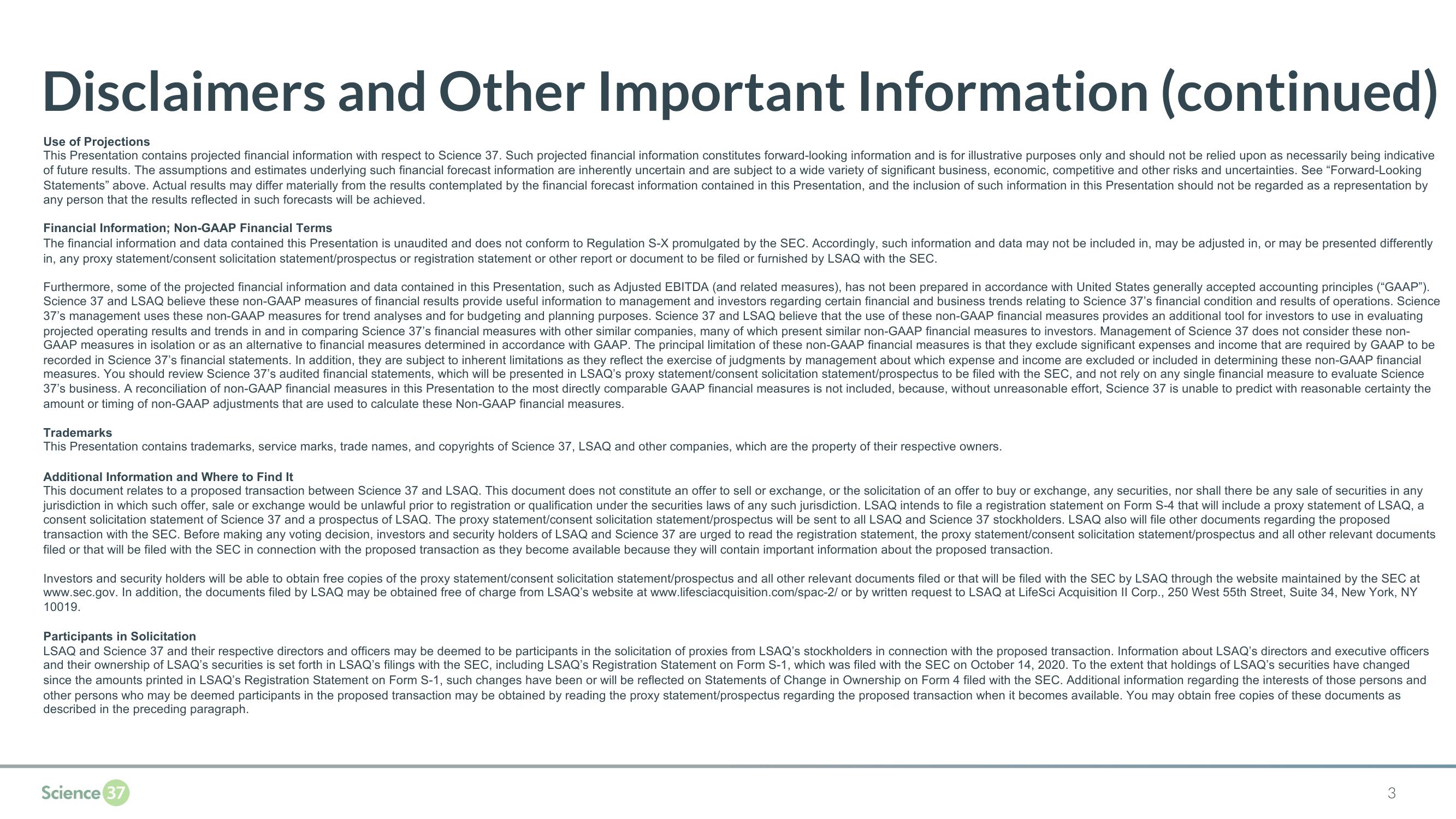 Science 37 SPAC slide image #3