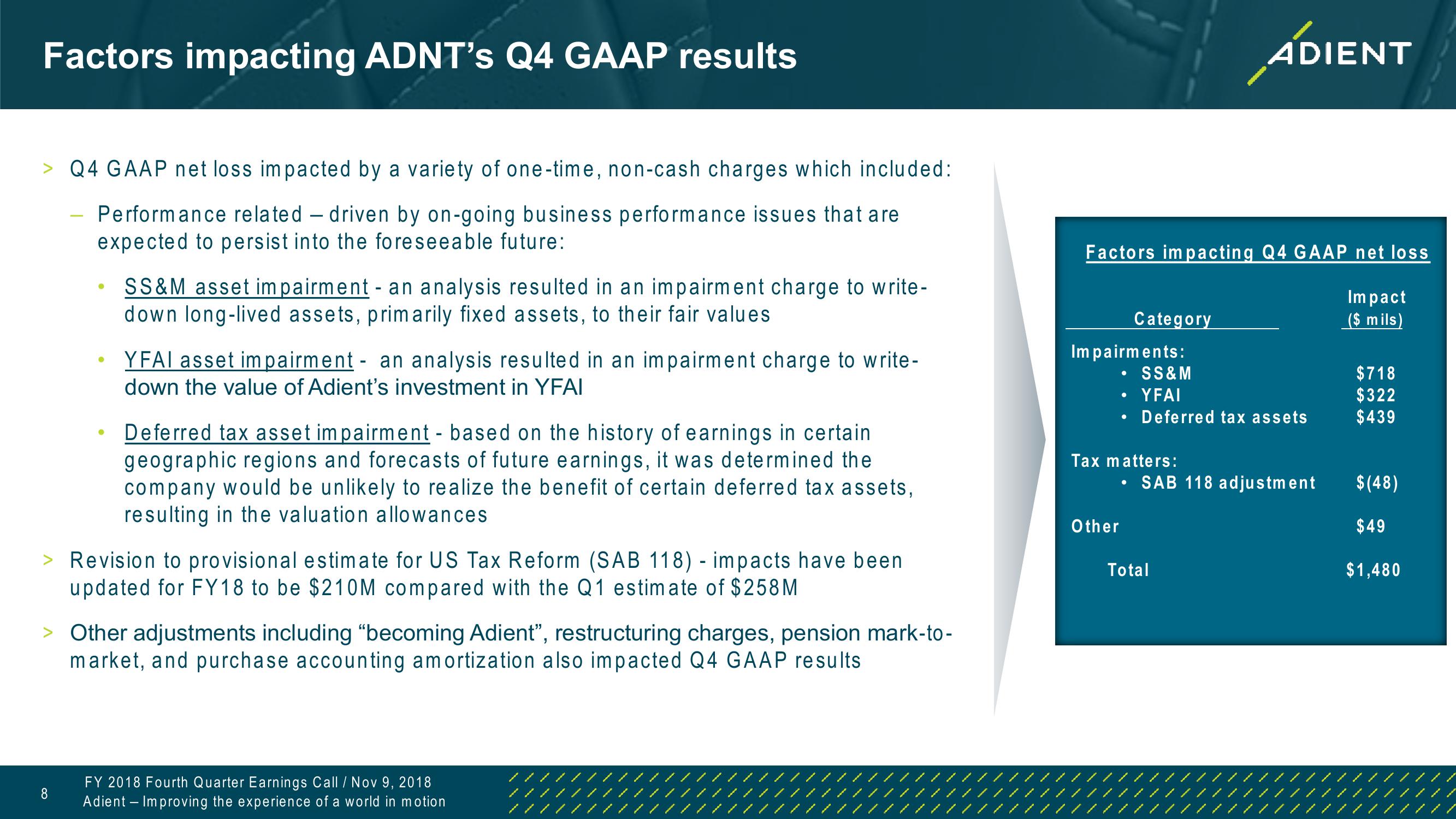 FY 2018 Fourth Quarter Earnings Call slide image #8