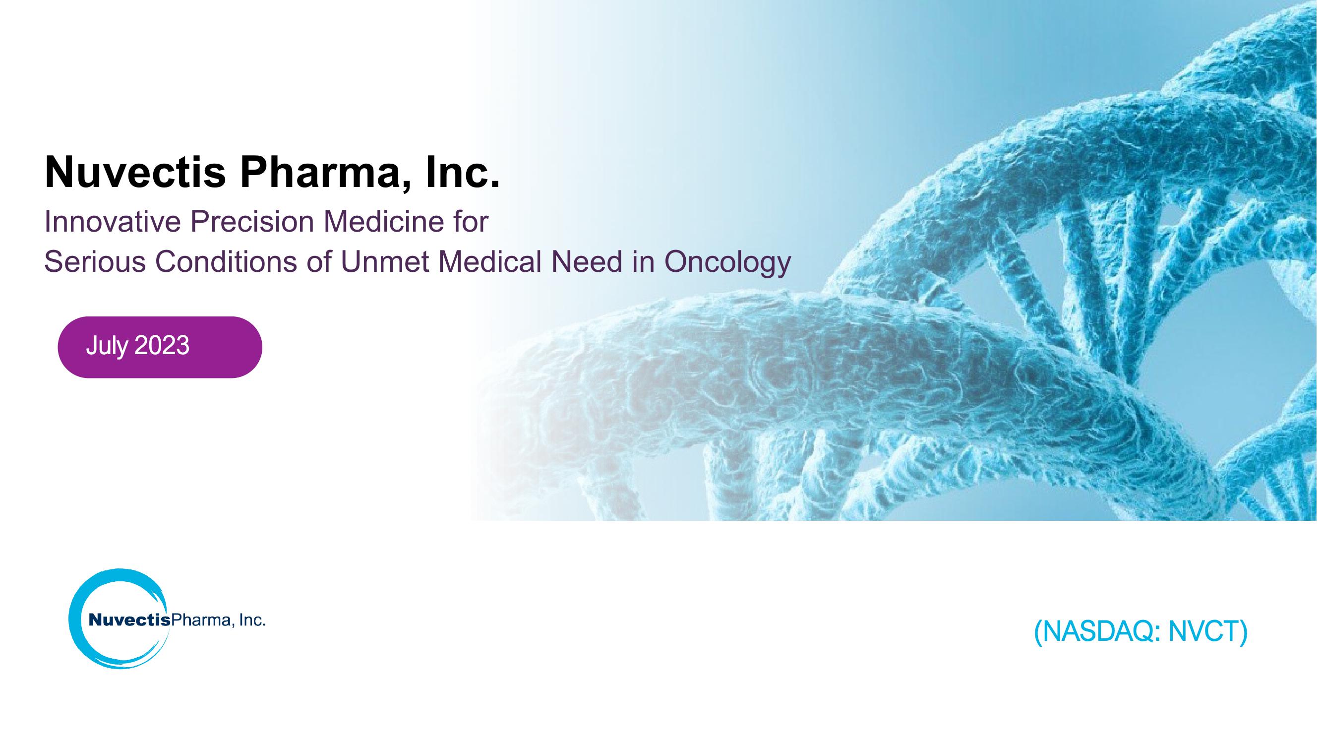 Nuvectis Pharma Investor Presentation Deck slide image #23