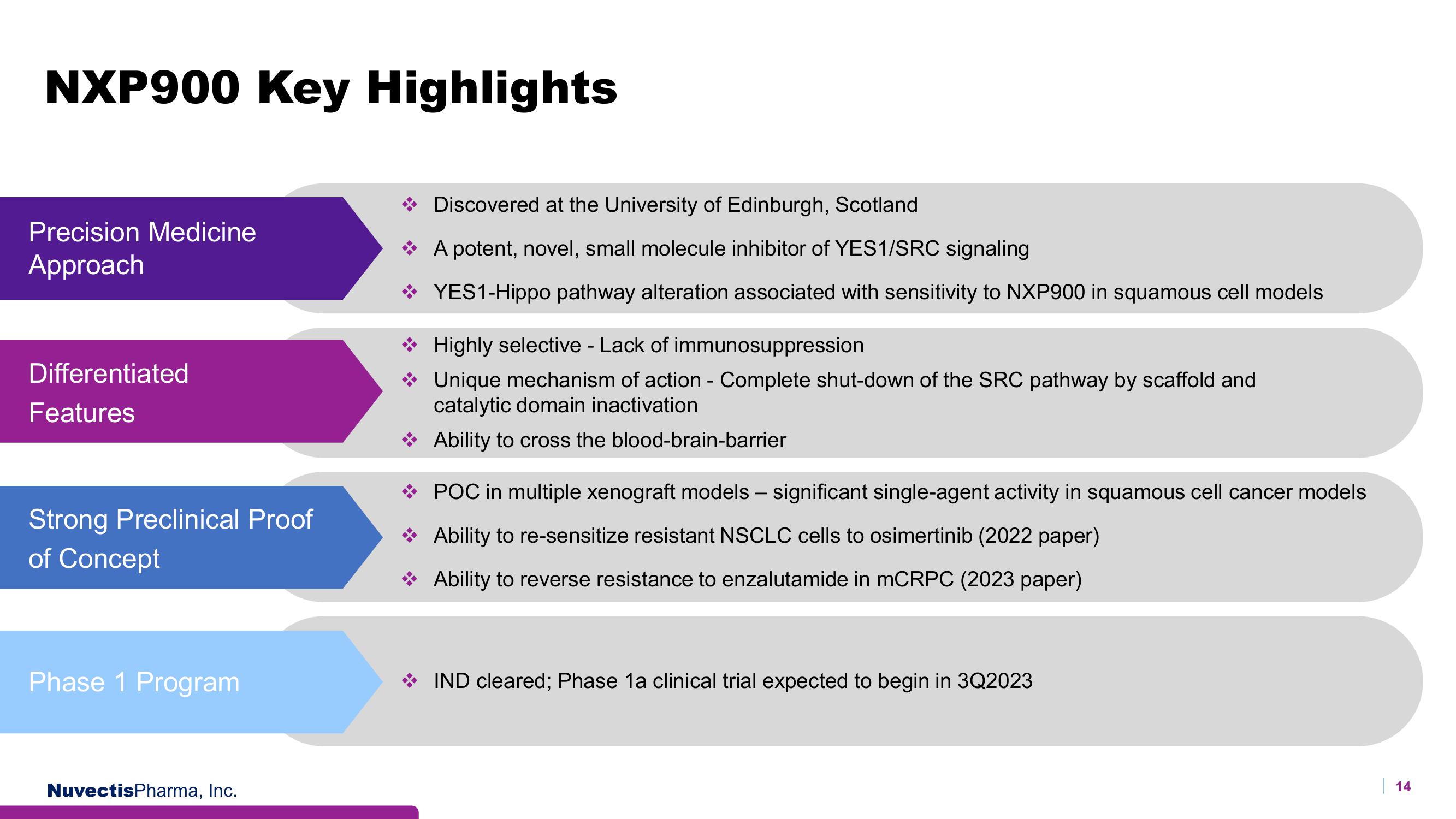 Nuvectis Pharma Investor Presentation Deck slide image #14