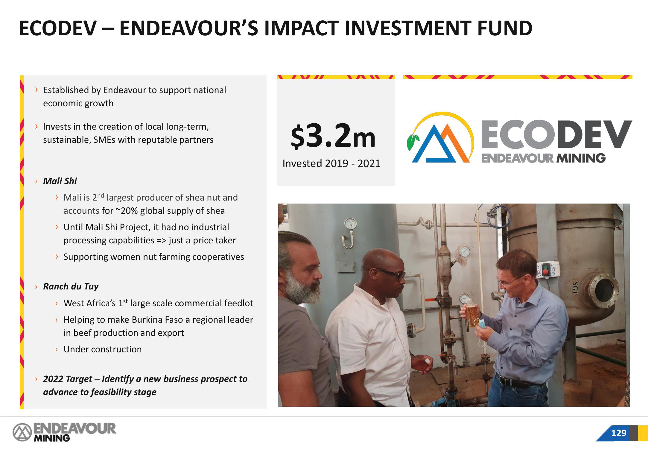 Endeavour Mining Investor Presentation Deck slide image #129