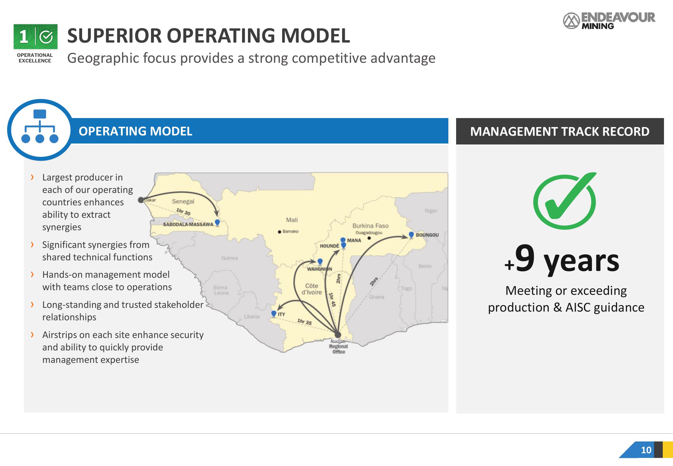 Endeavour Mining Investor Presentation Deck slide image #10