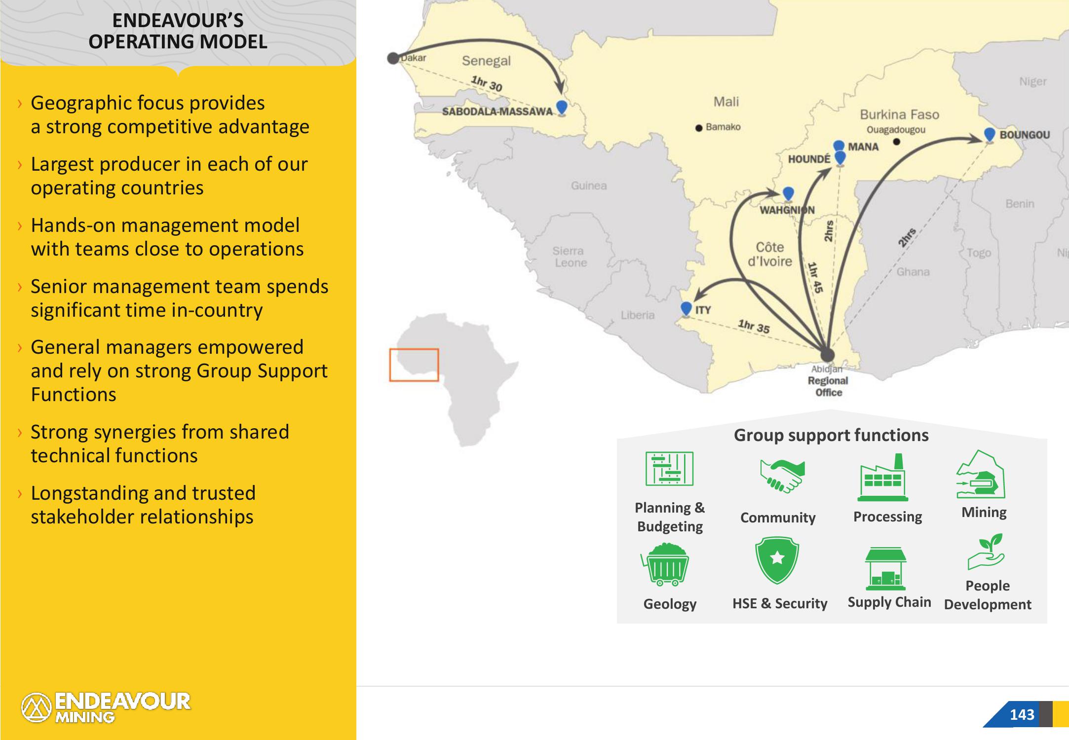 Endeavour Mining Investor Presentation Deck slide image #143