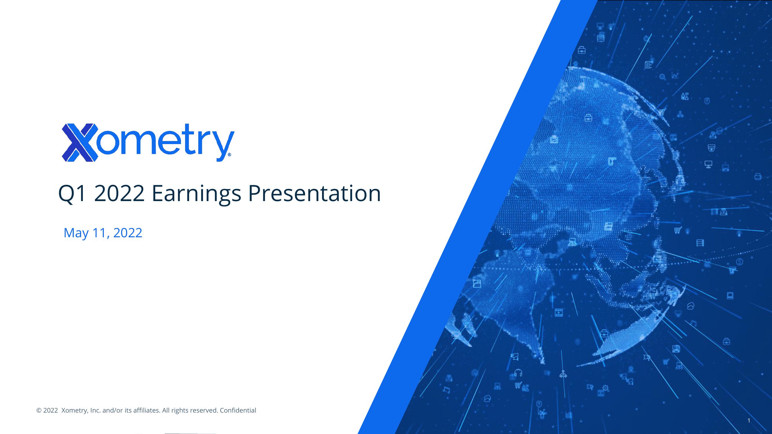 Xometry Results Presentation Deck image