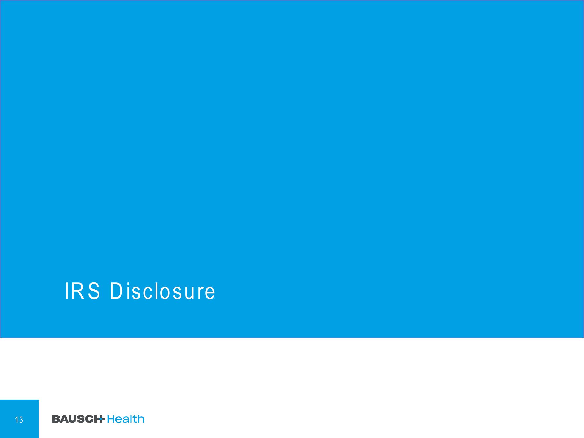 Bausch Health Companies Investor Conference Presentation Deck slide image #14
