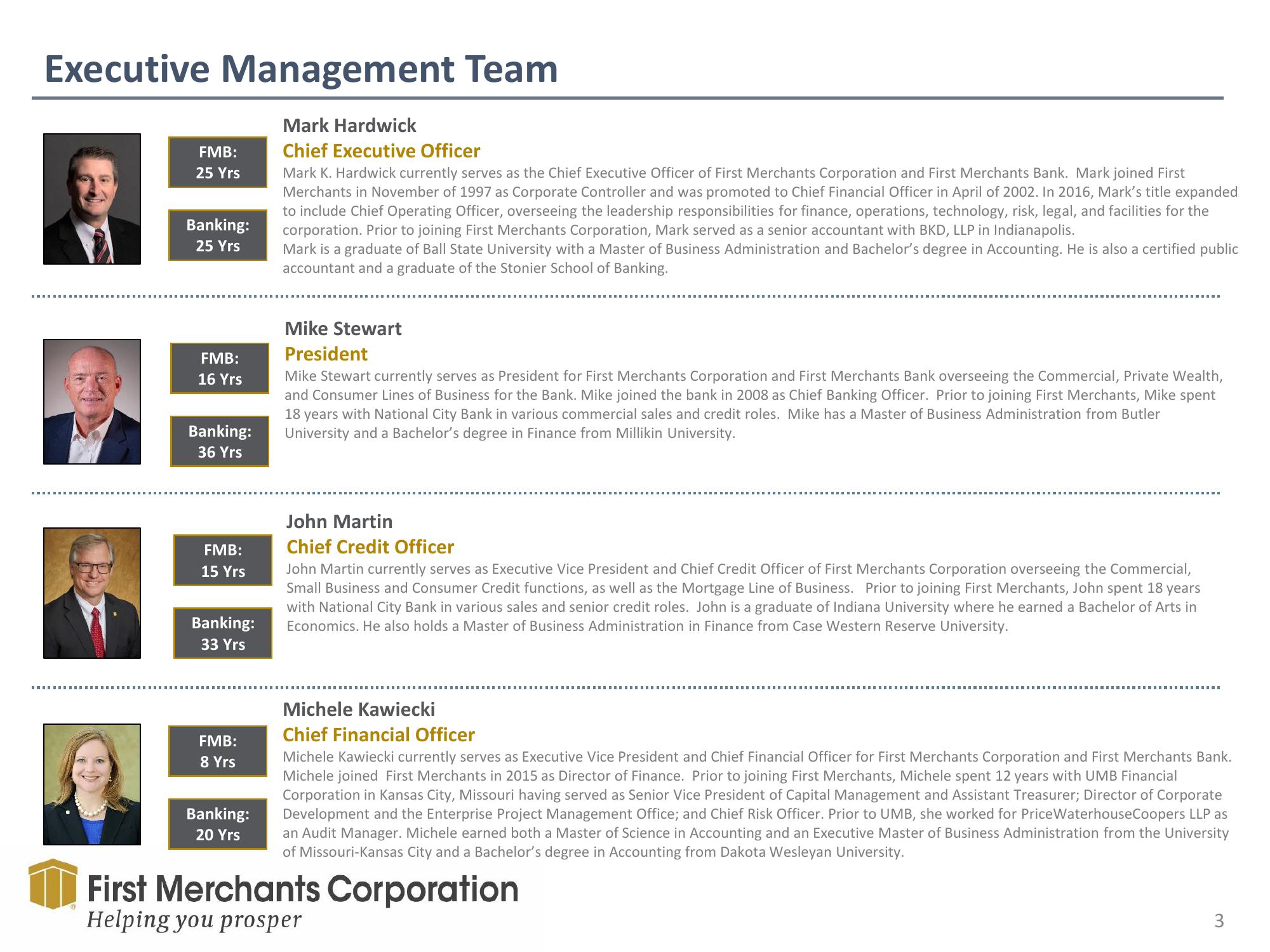 First Merchants Investor Presentation Deck slide image #3