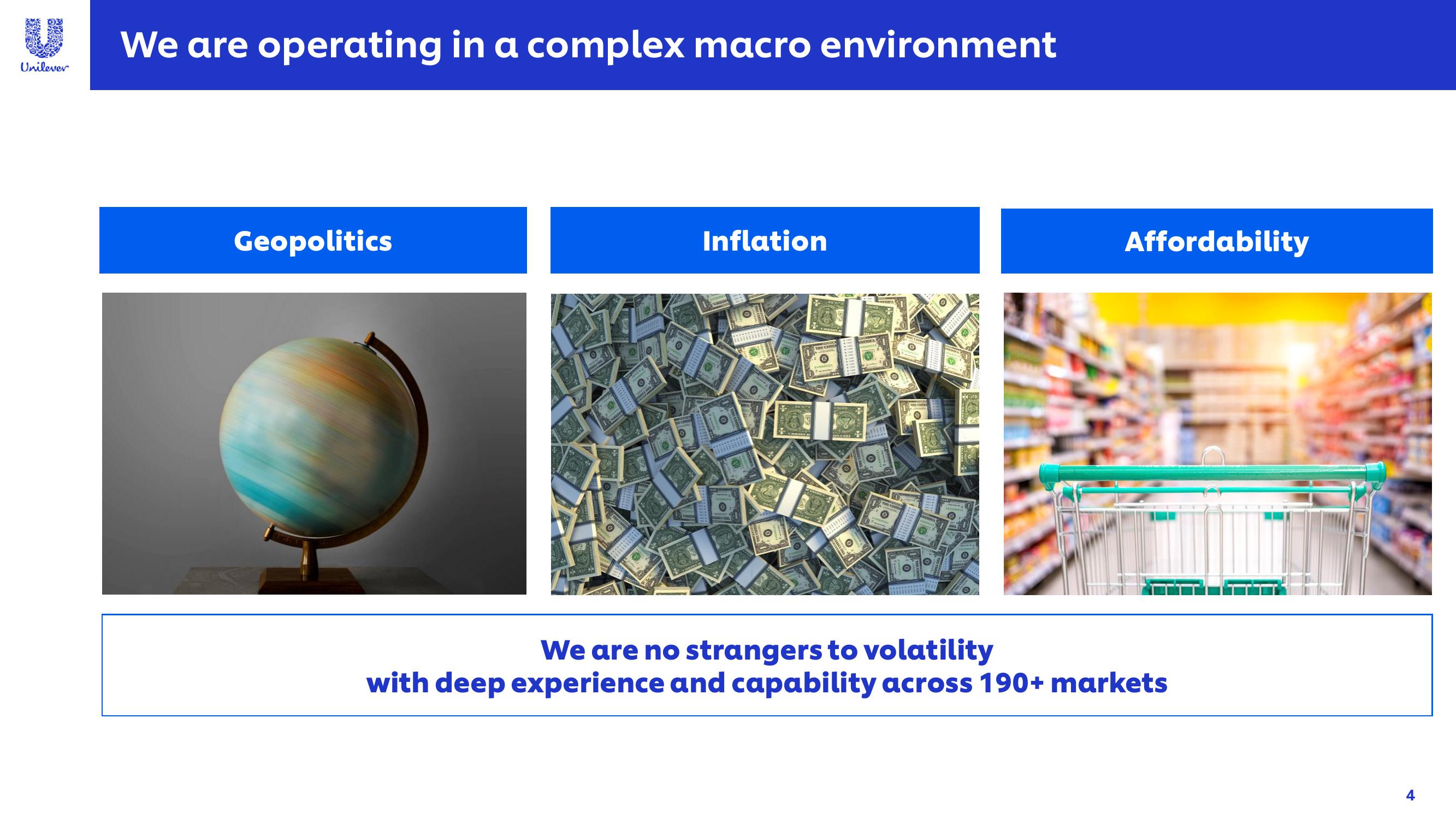 Unilever Investor Event Presentation Deck slide image #4