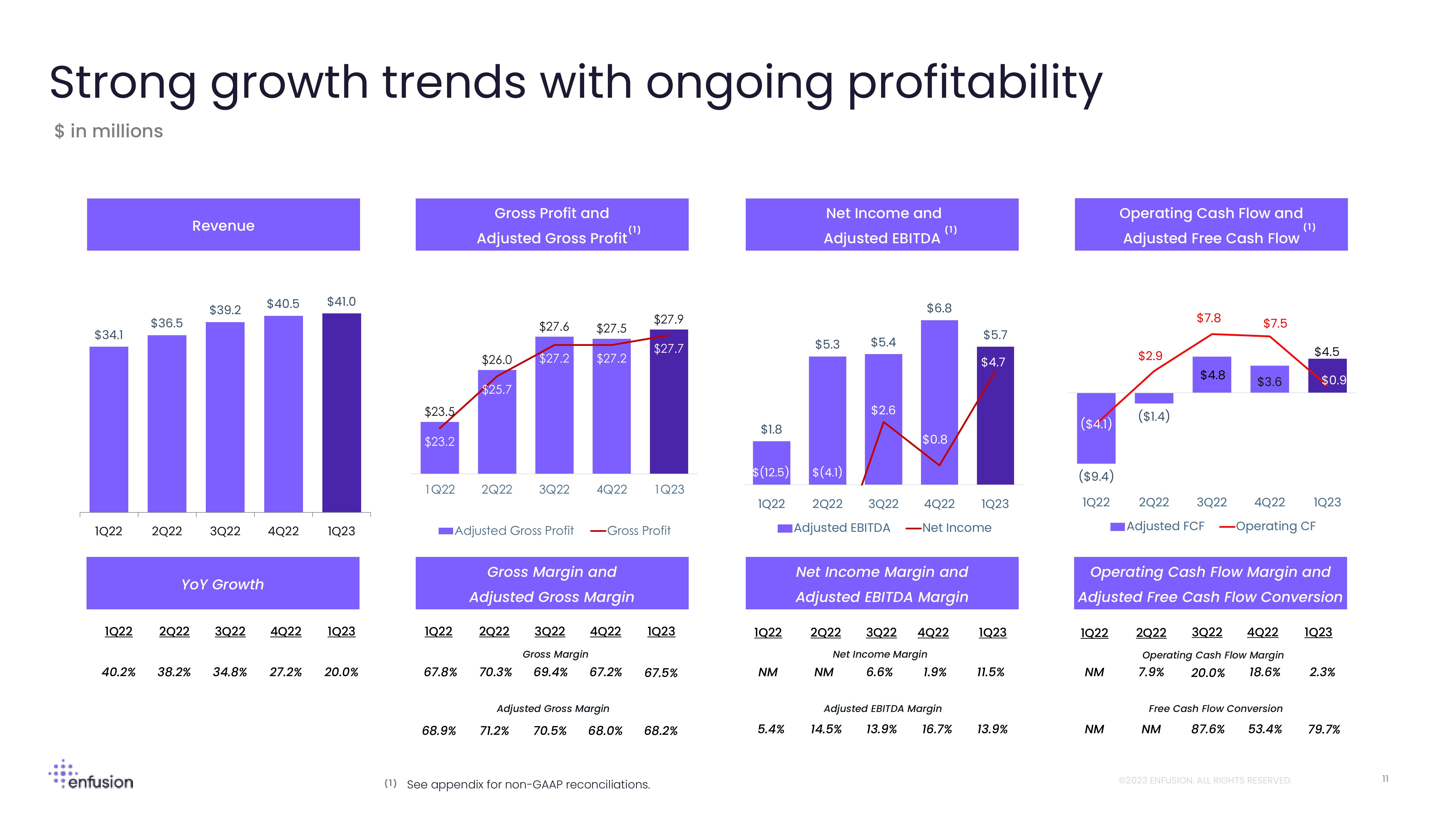 Enfusion Results Presentation Deck slide image #11