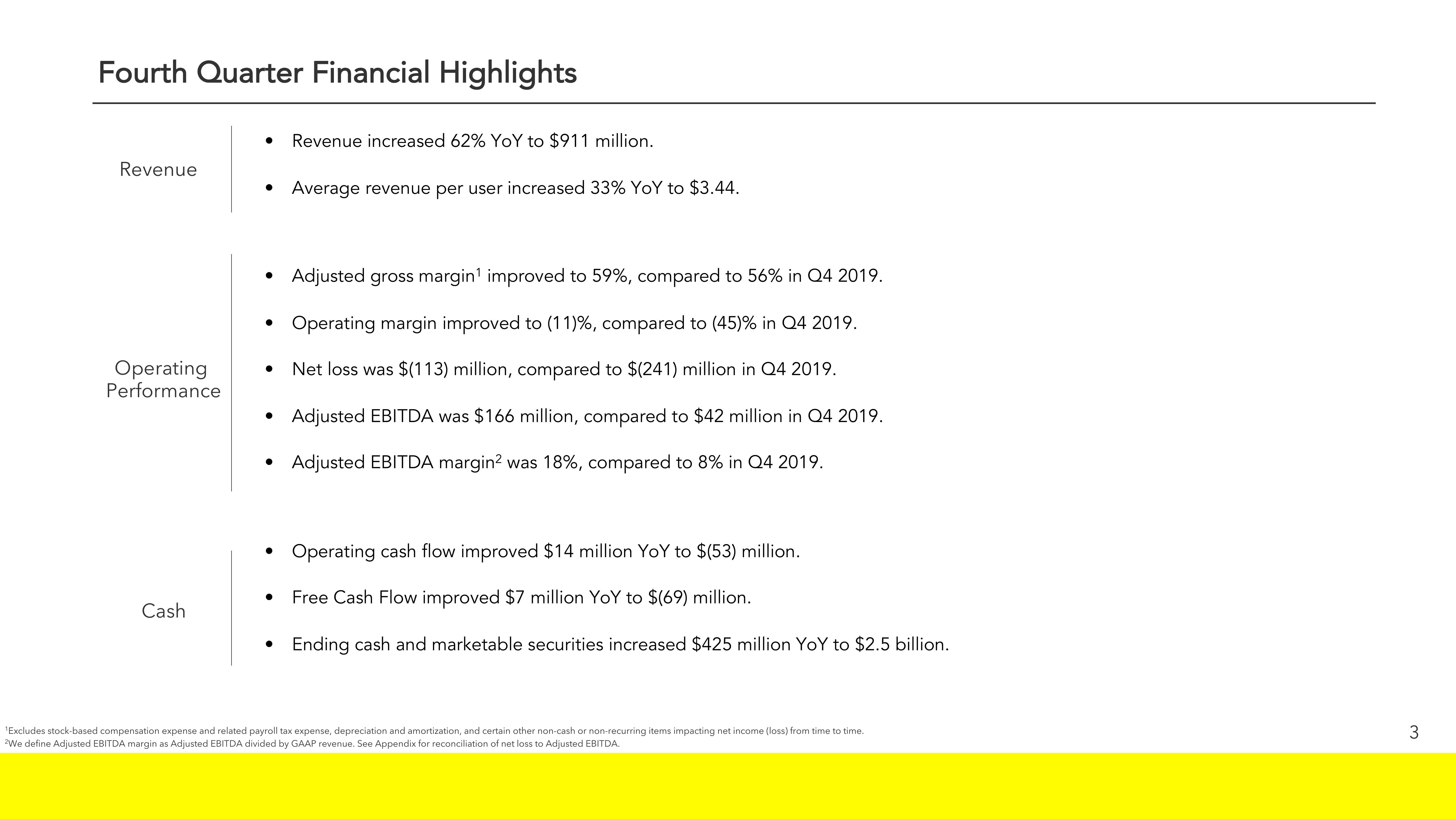 Snap Inc Results Presentation Deck slide image #3