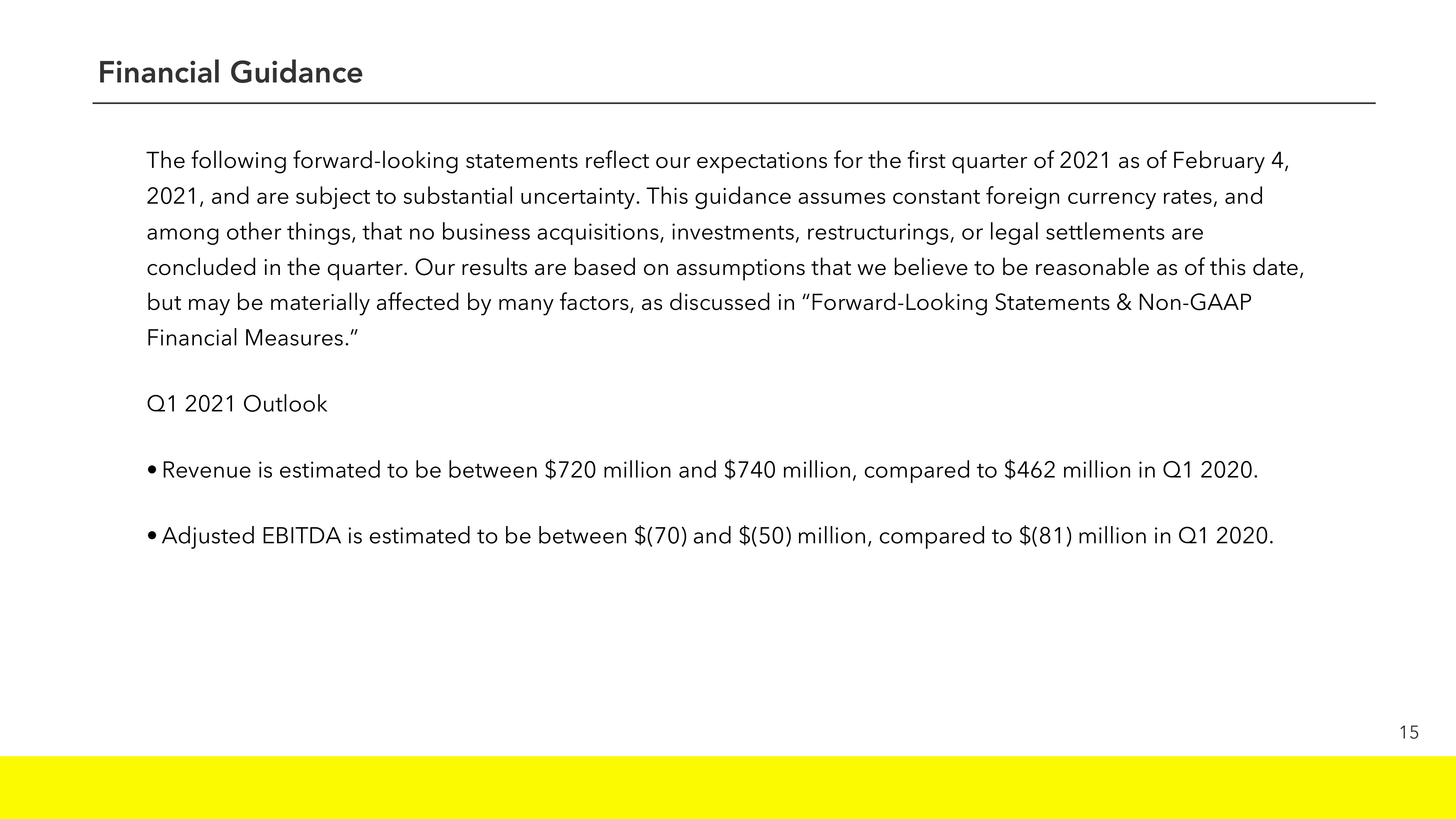 Snap Inc Results Presentation Deck slide image #15