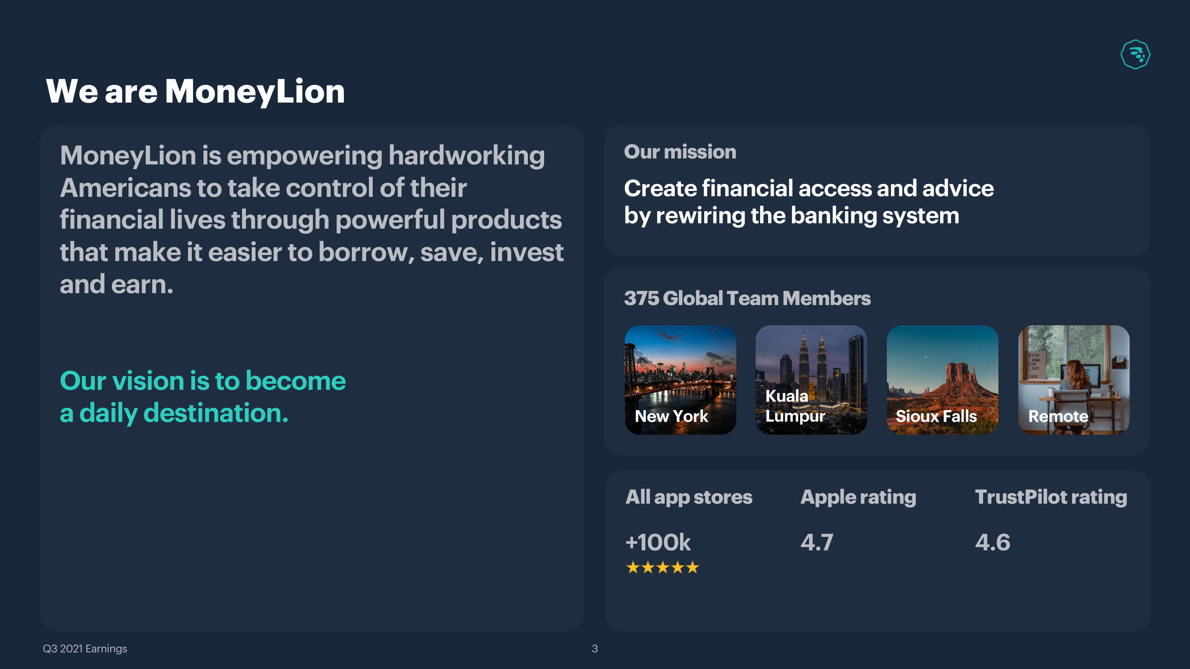 MoneyLion Results Presentation Deck slide image #3