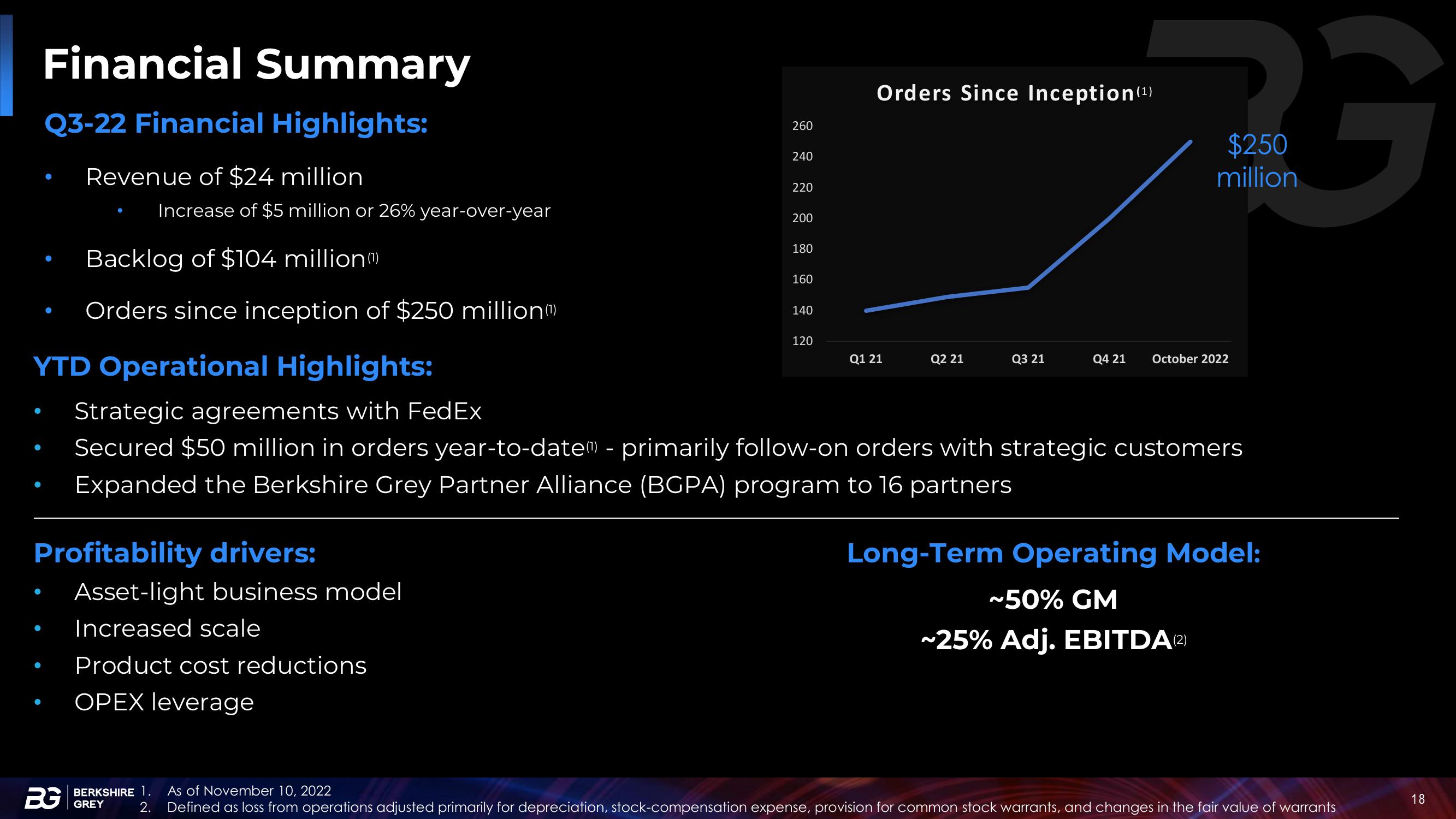 Berkshire Grey Investor Presentation Deck slide image #18