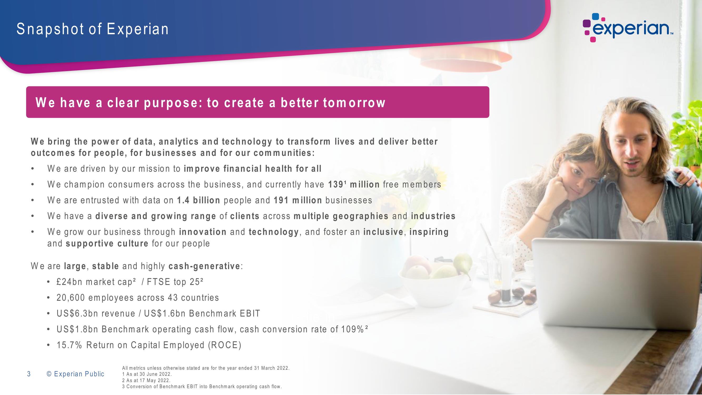 Experian Investor Presentation Deck slide image #3