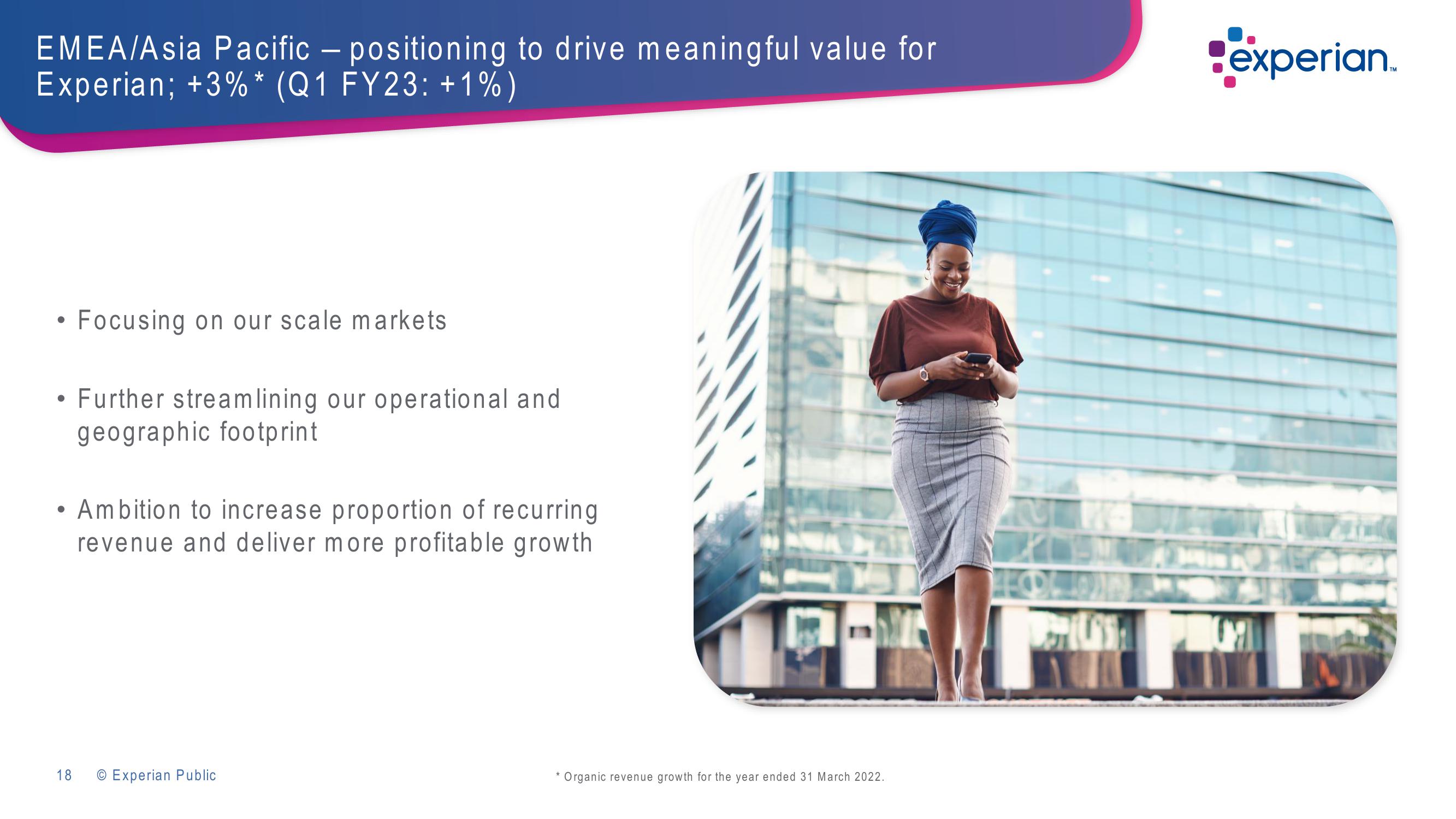 Experian Investor Presentation Deck slide image #18