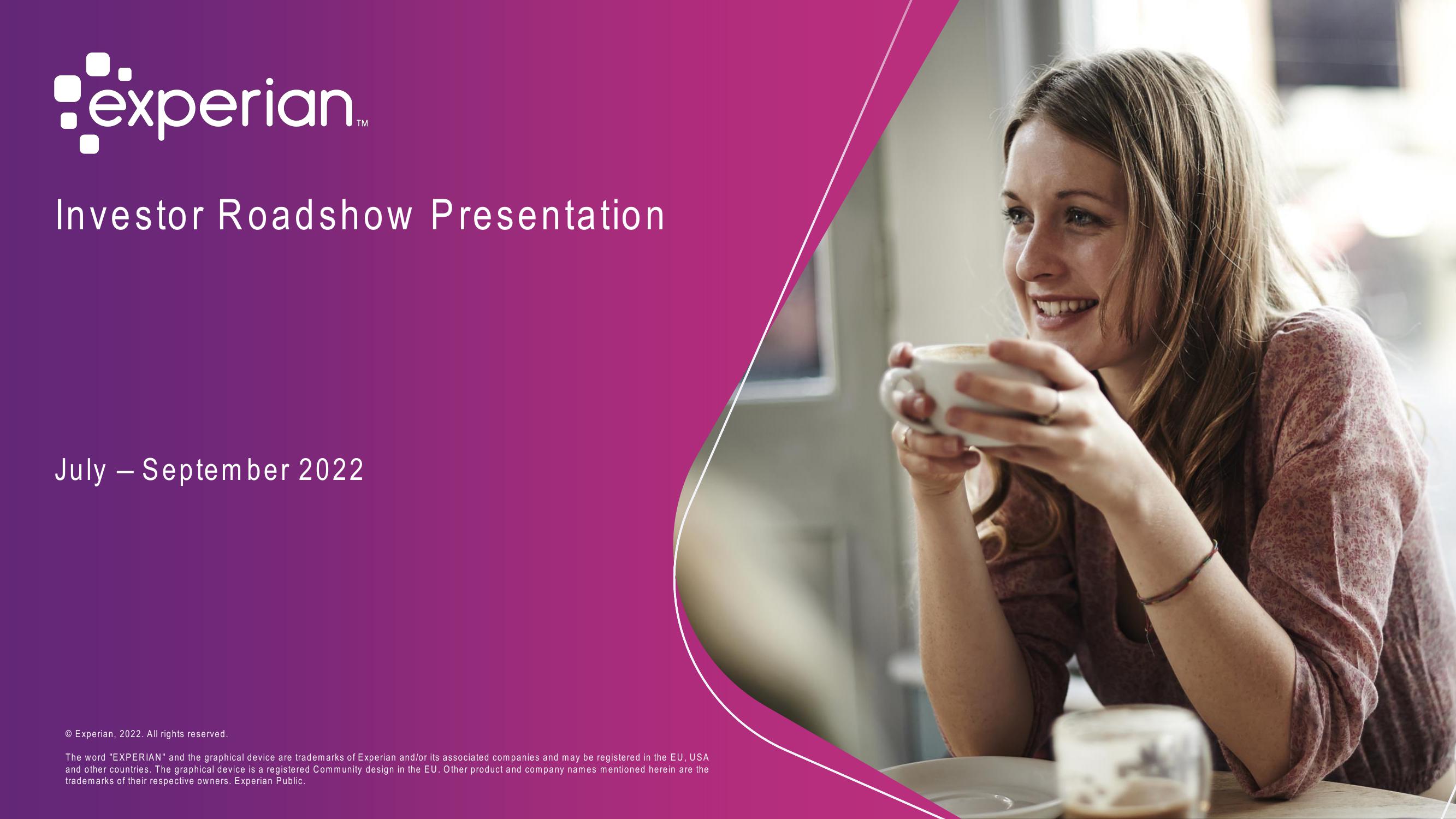 Experian Investor Presentation Deck image